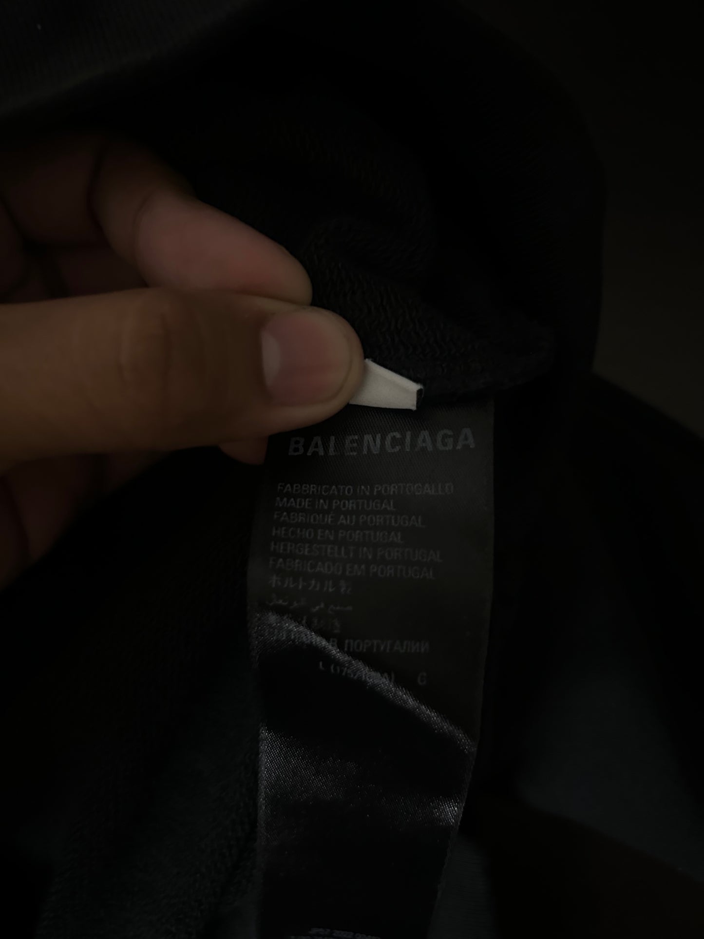 Balenciaga 3B Zip Up Hoodie