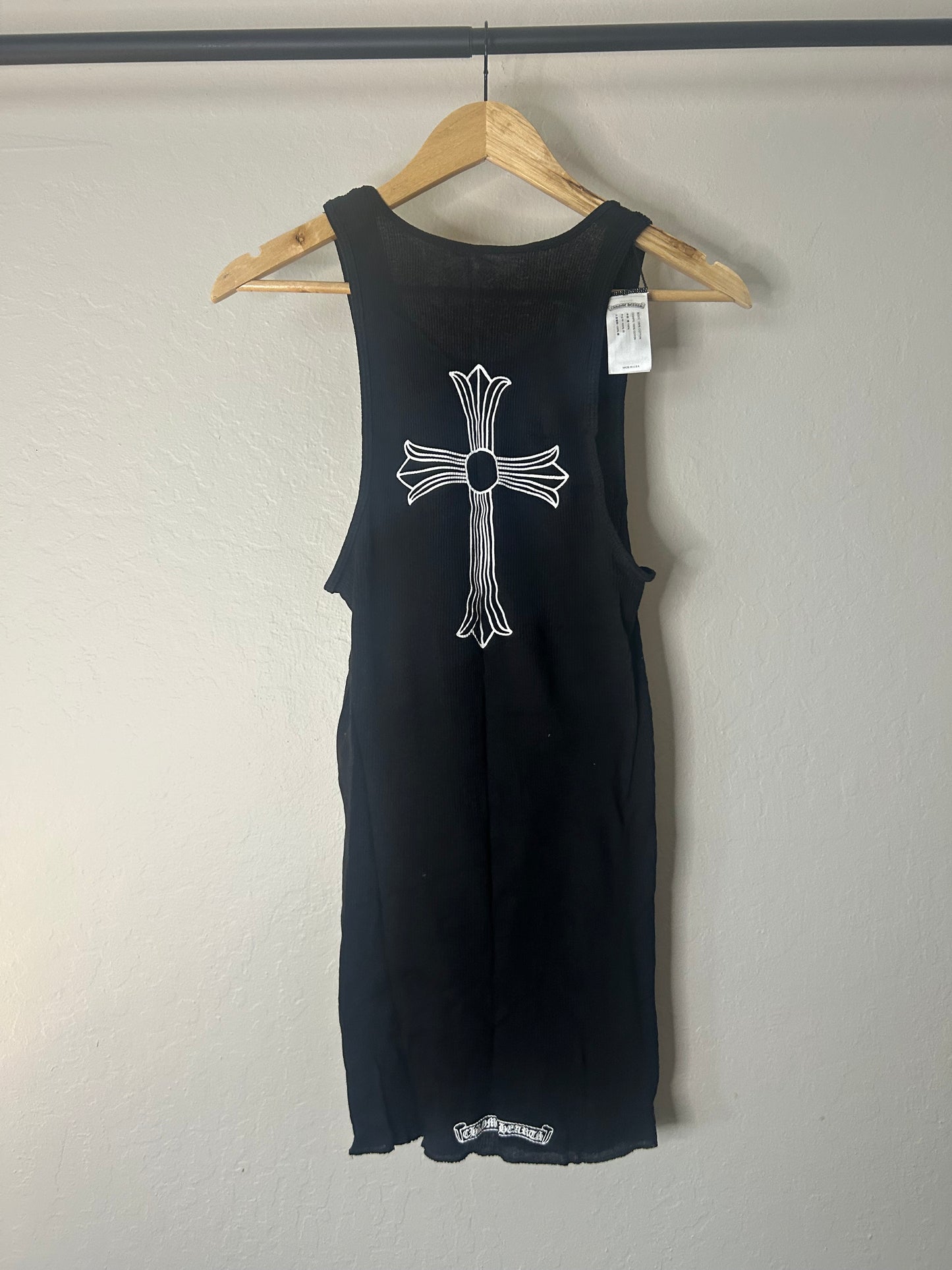Chrome Hearts T Bar Cross Tank Top