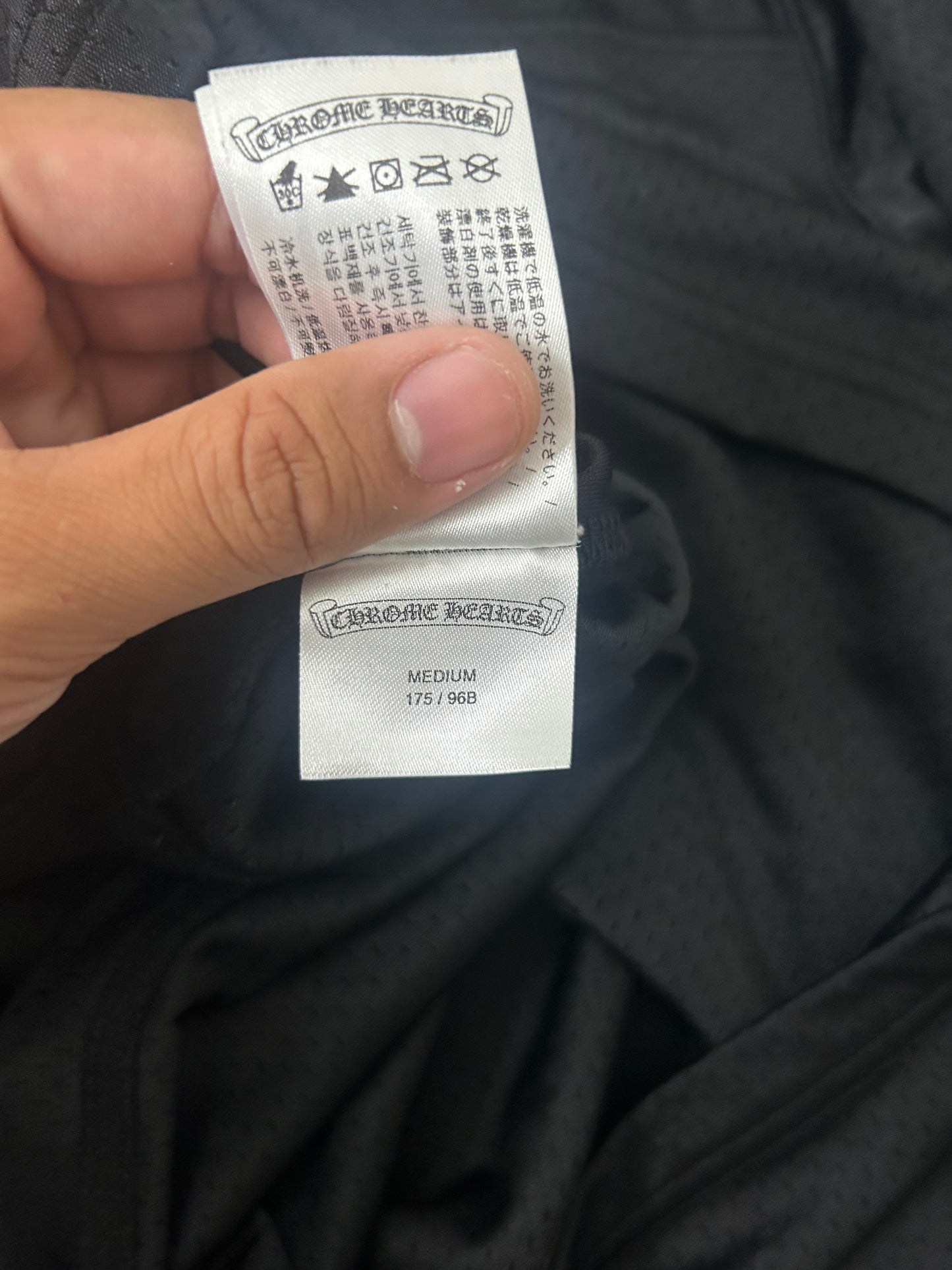 Chrome Hearts Black Short Sleeve Jersey