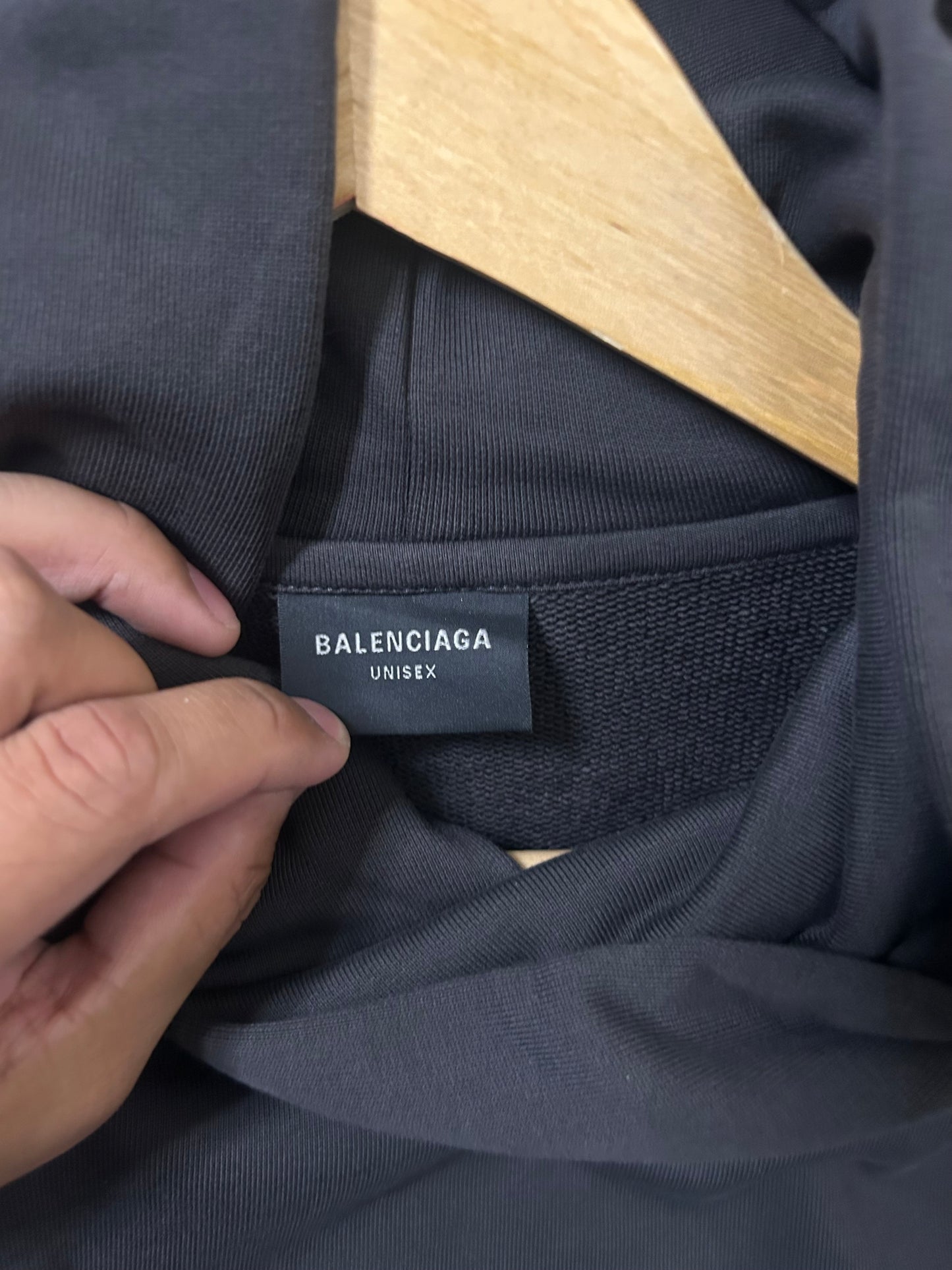 Balenciaga Boxing Logo Hoodie