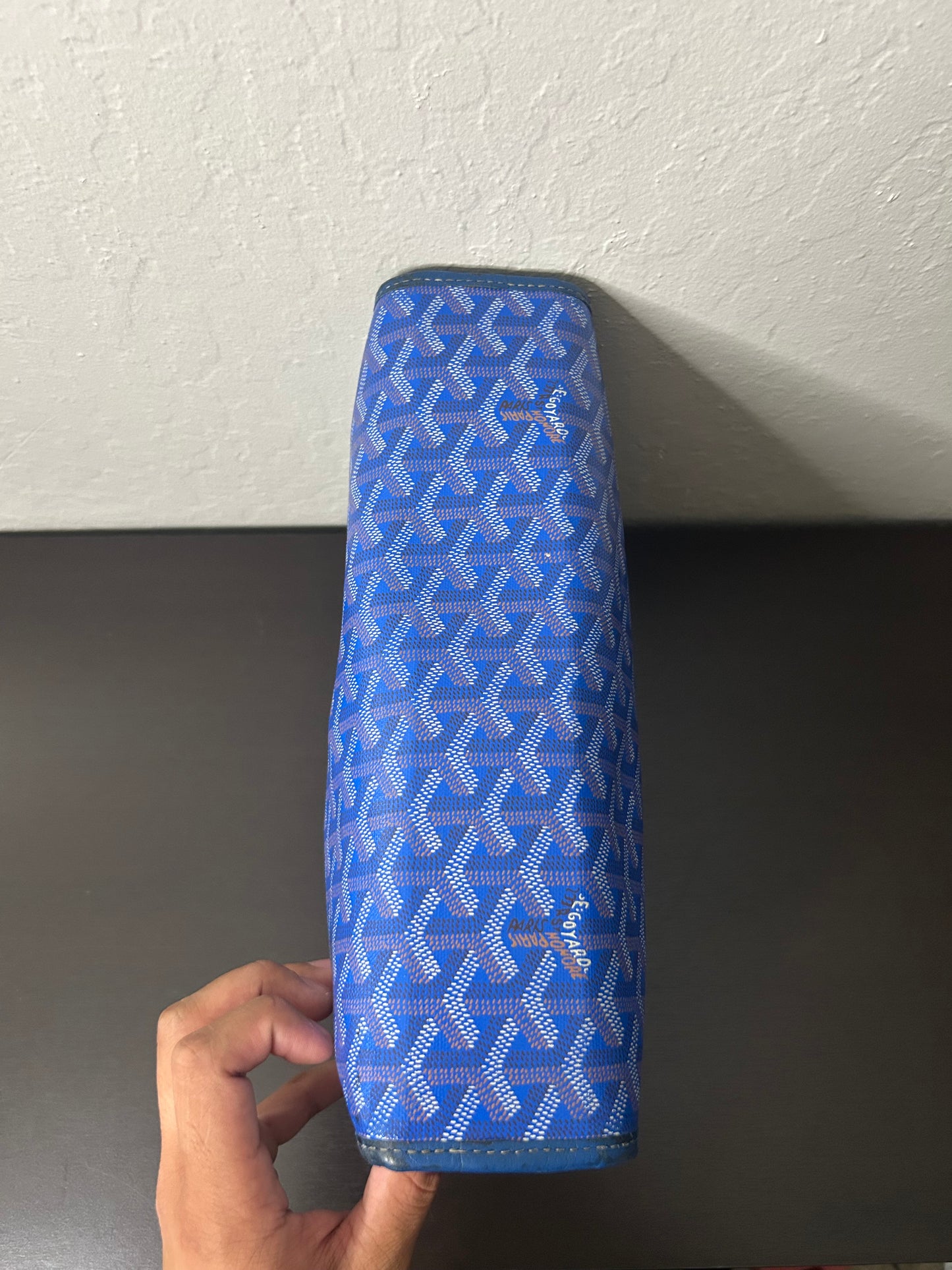 Goyard Blue Toiletry Bag