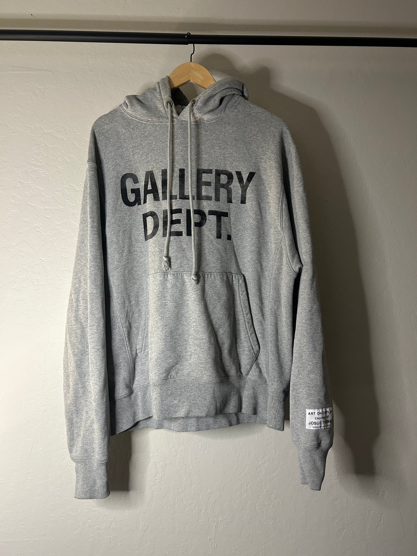 Gallery Dept Grey Pullover Hoodie