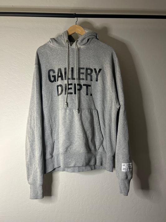 Gallery Dept Grey Pullover Hoodie