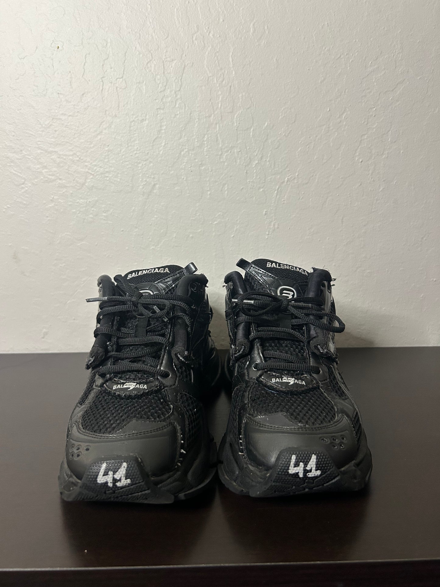 Balenciaga Black Runners
