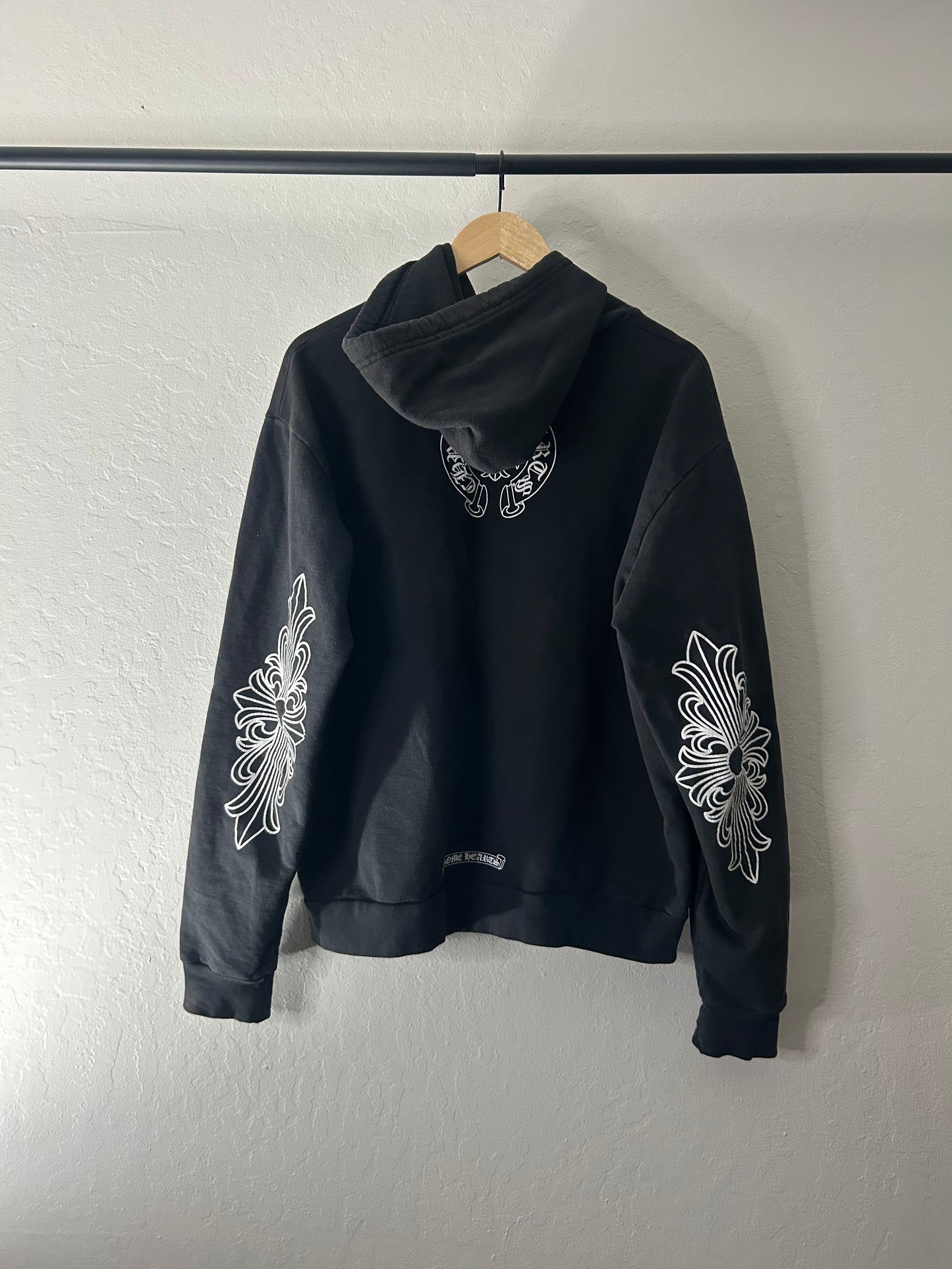 Chrome Hearts TBar Floral Hoodie
