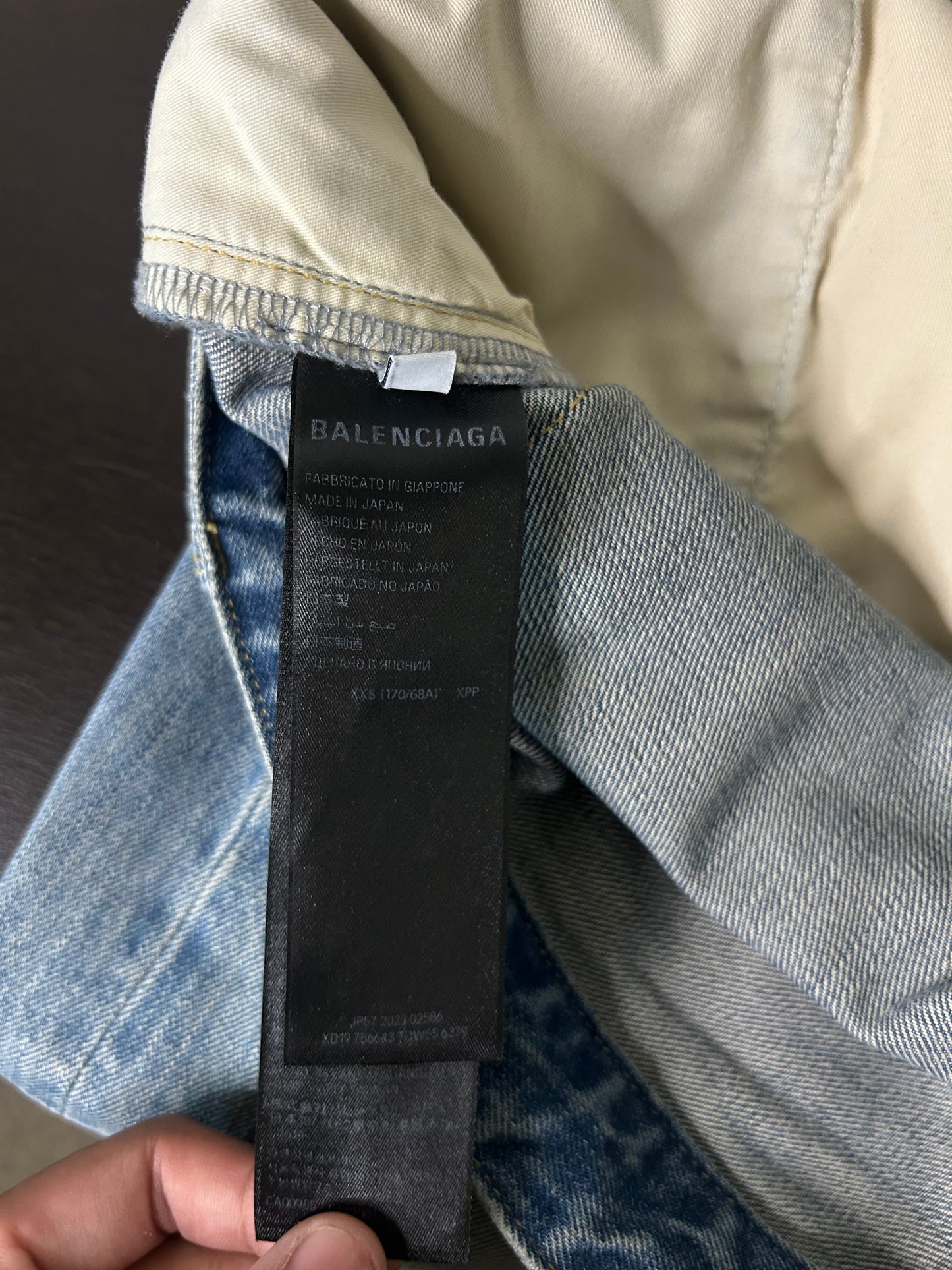 Balenciaga Baggy Drawstring Jeans