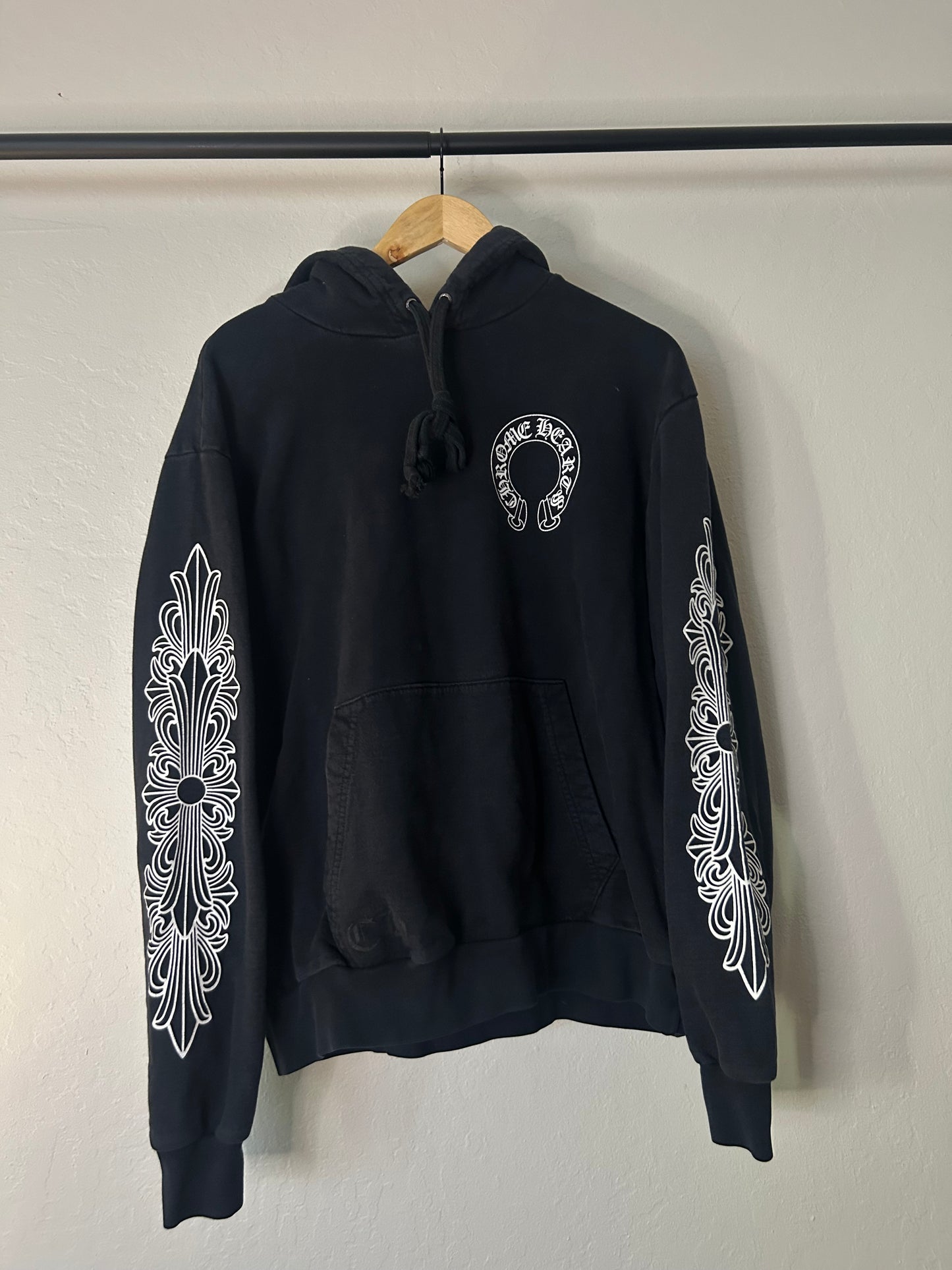 Chrome Hearts Black Floral Pullover