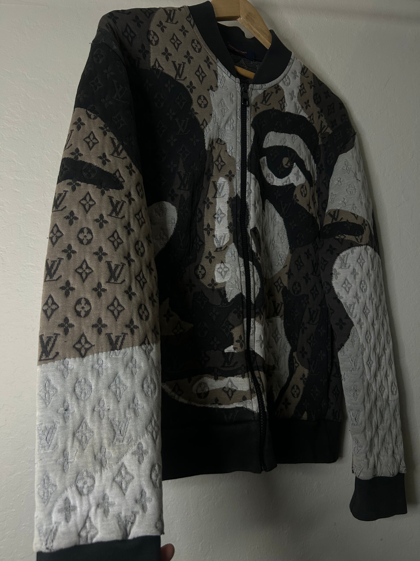 Louis Vuitton Kid Super Face Bomber Jacket