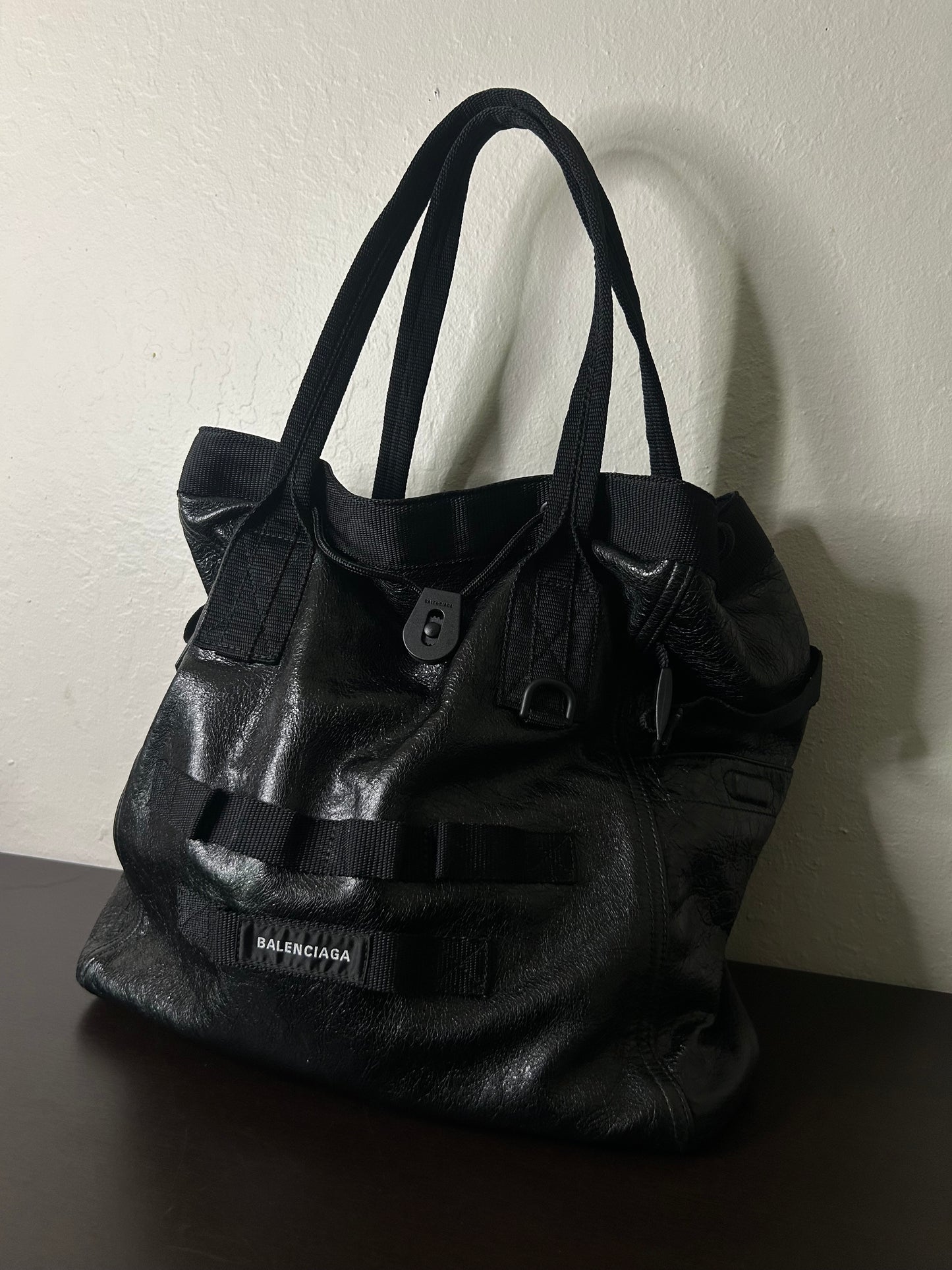 Balenciaga Army Leather Tote Bag