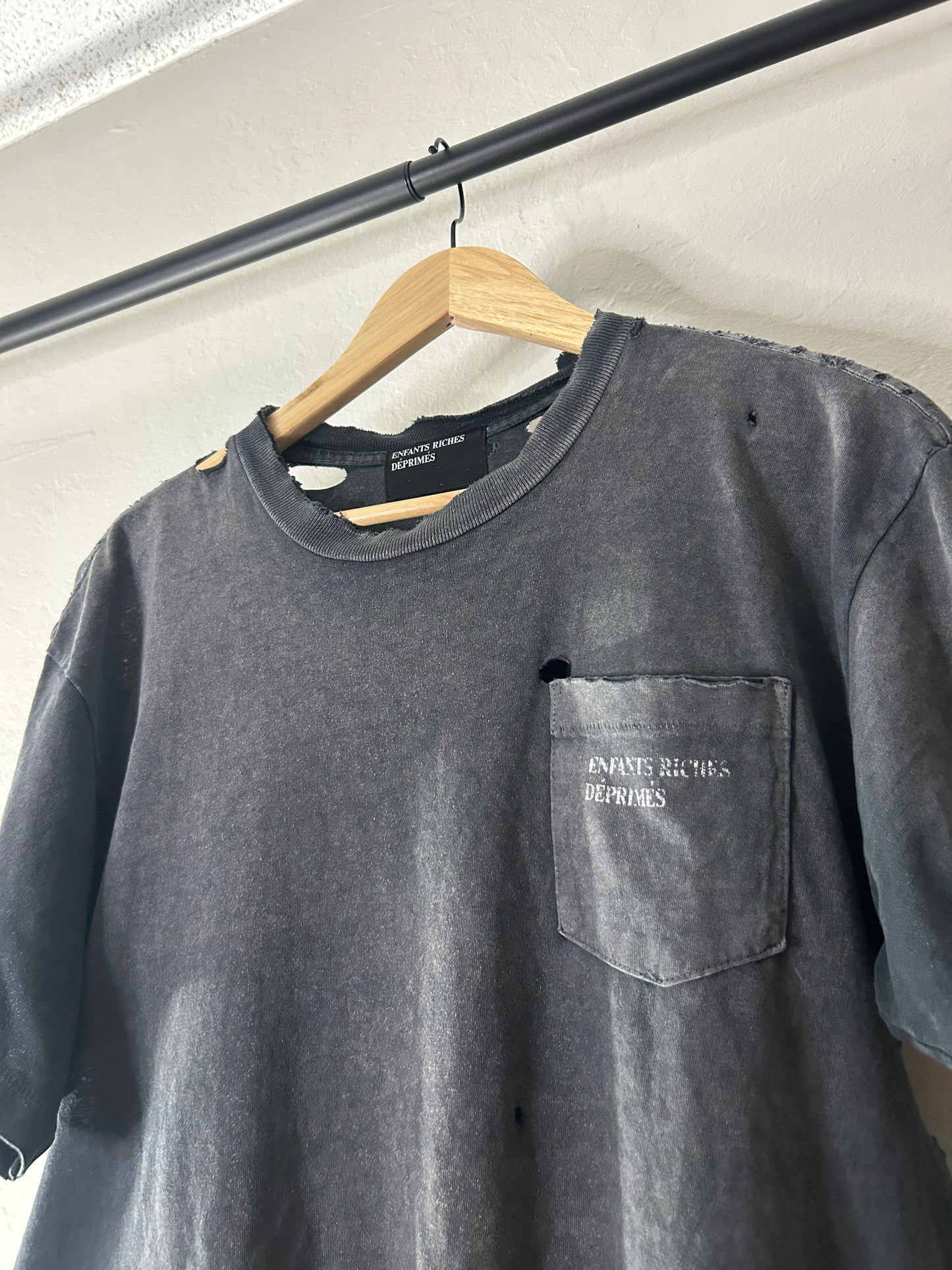 ERD Distressed Pocket Tee
