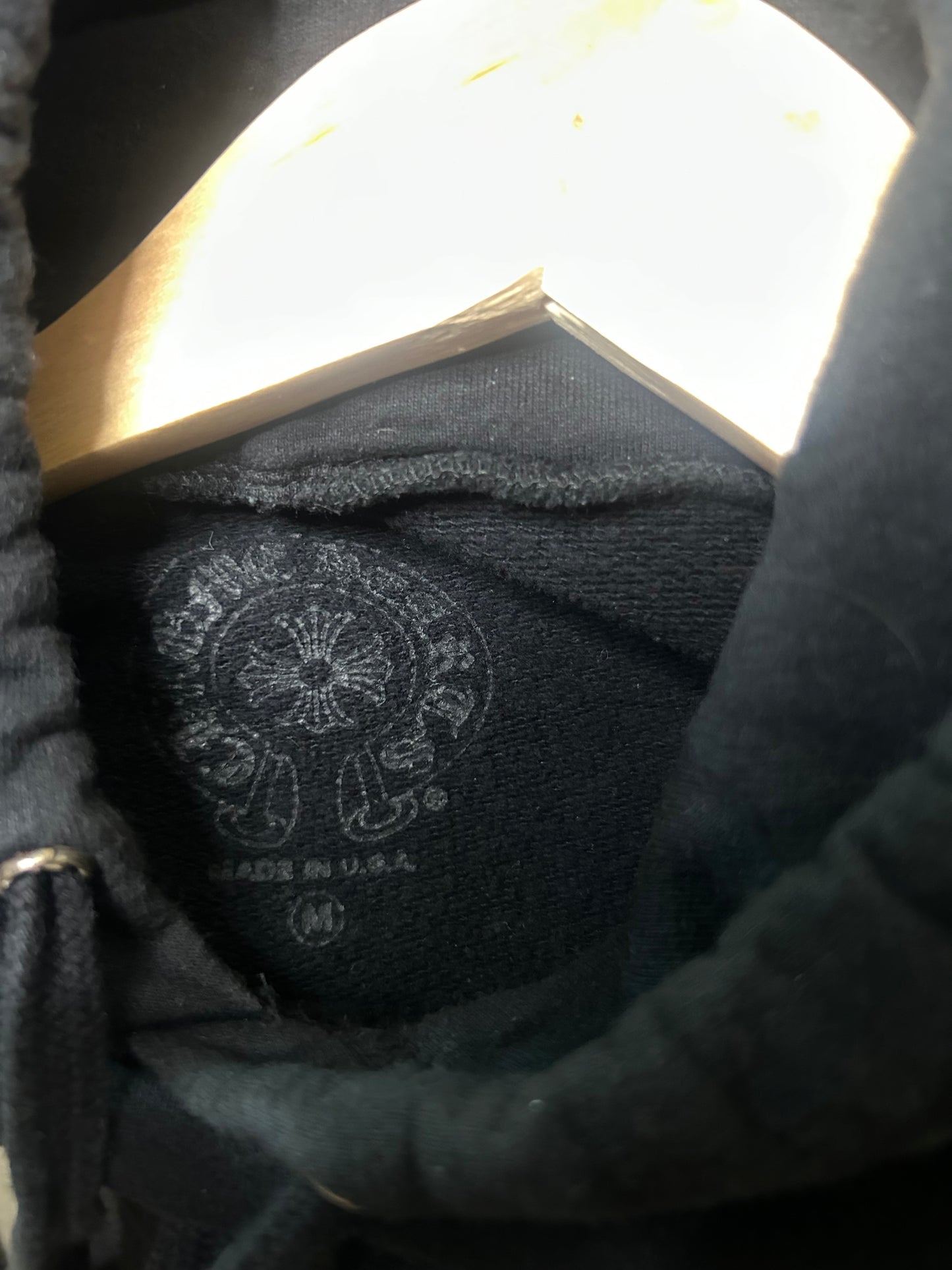Chrome Hearts Black Floral Hoodie