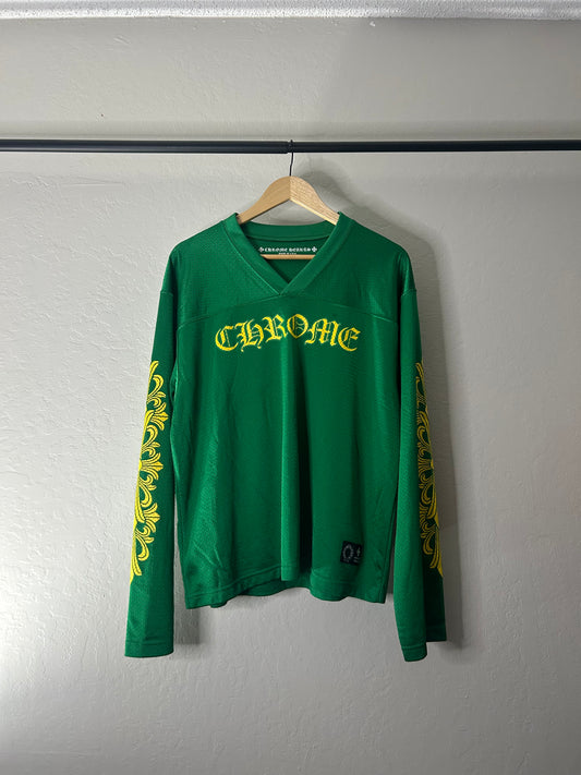 Chrome Hearts Green/Yellow Longsleeve Jersey