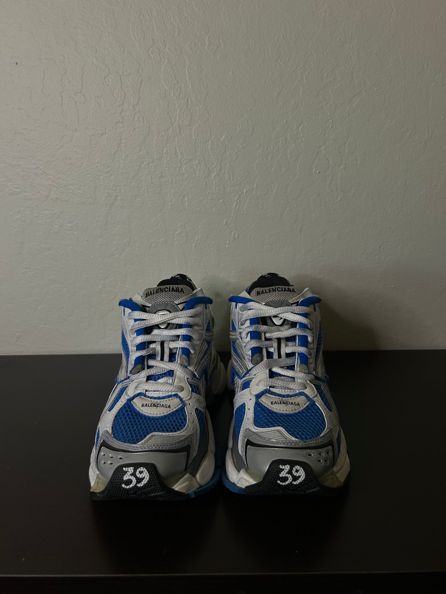 Balenciaga Blue And White Runner