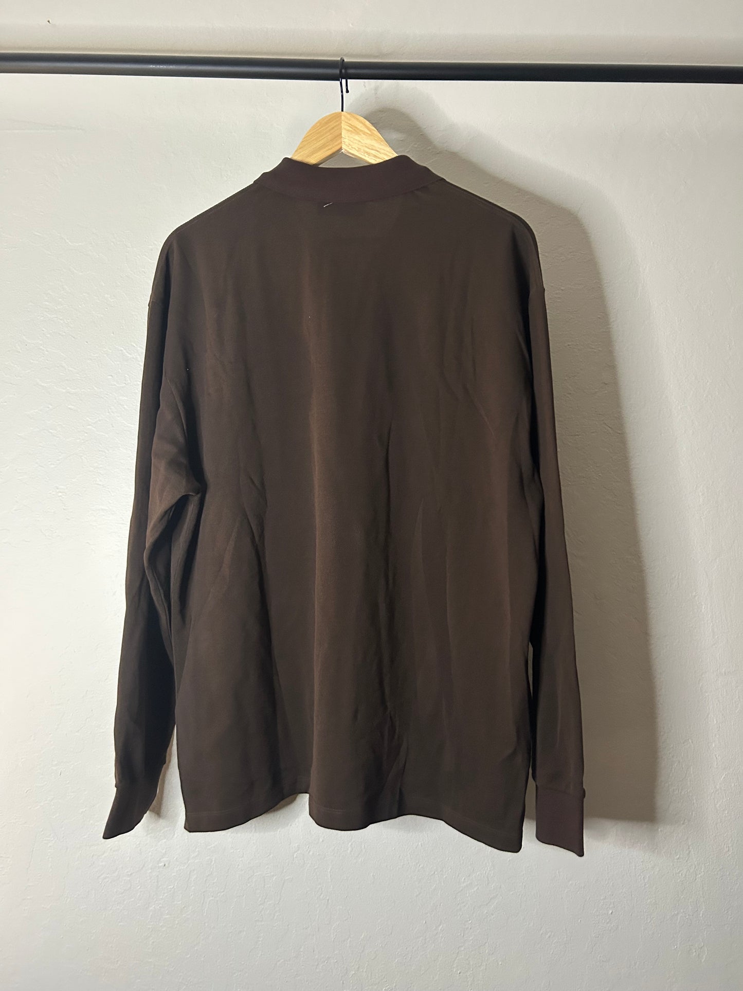 Miu Miu Brown Polo Longsleeve