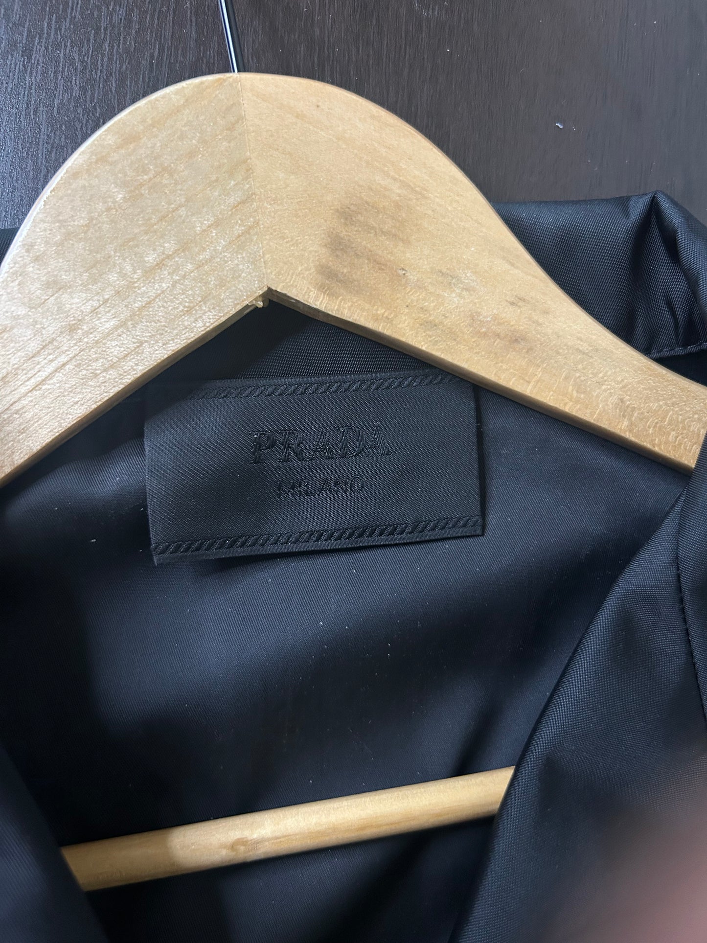 Prada Nylon Button Up Shirt