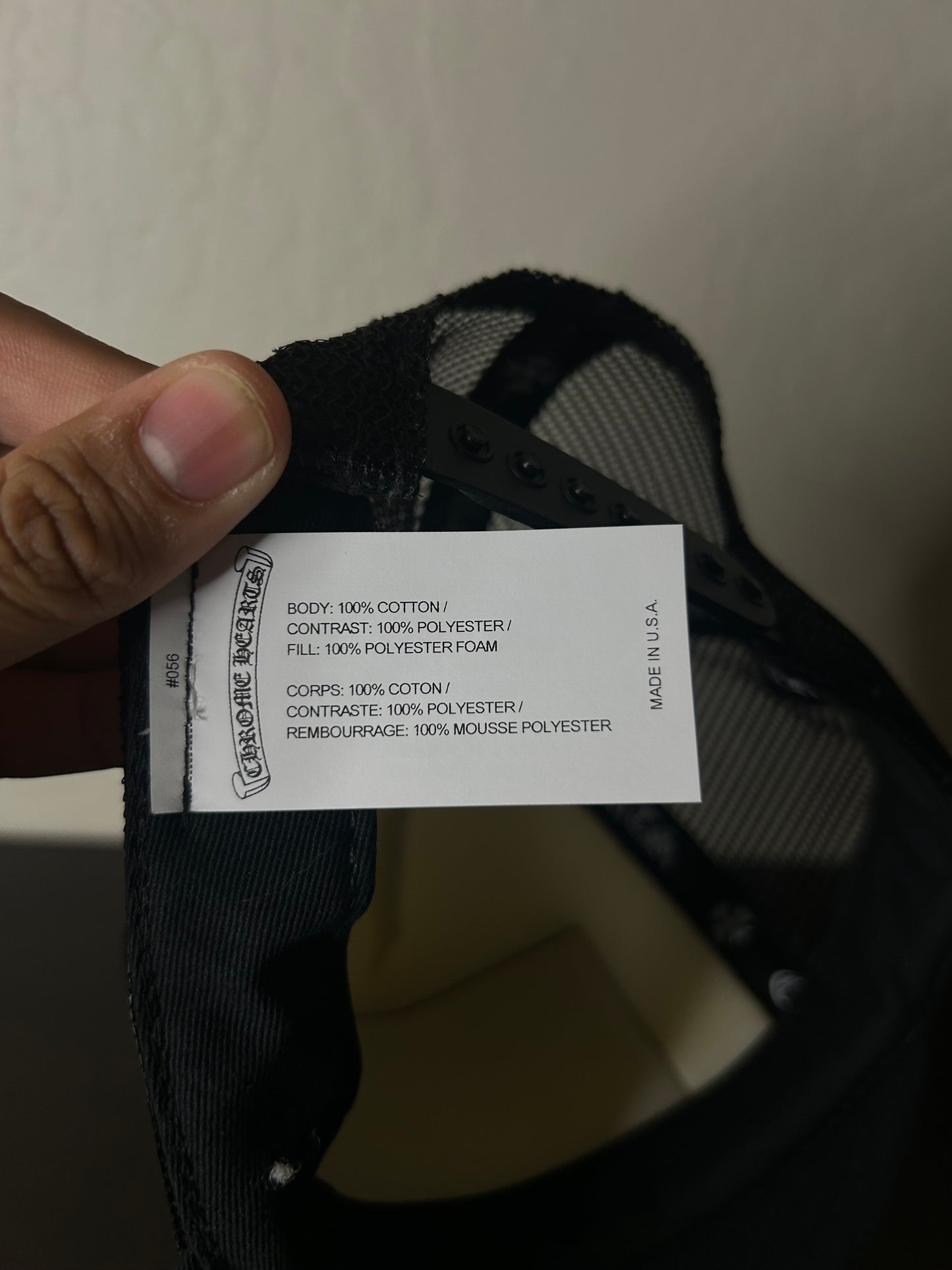 Chrome Hearts Fuck Hollywood Trucker Hat