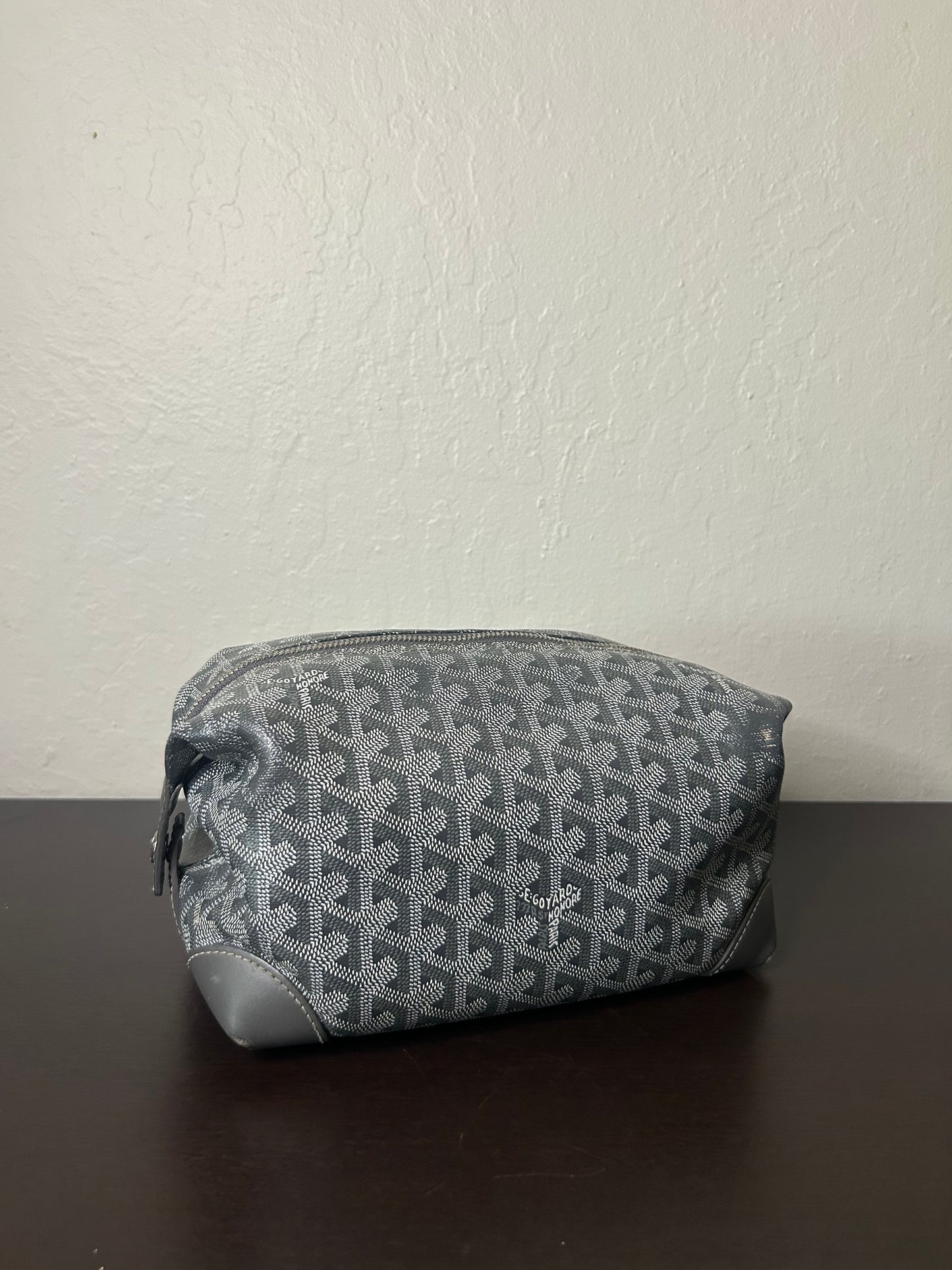 Goyard Grey Toiletry Bag