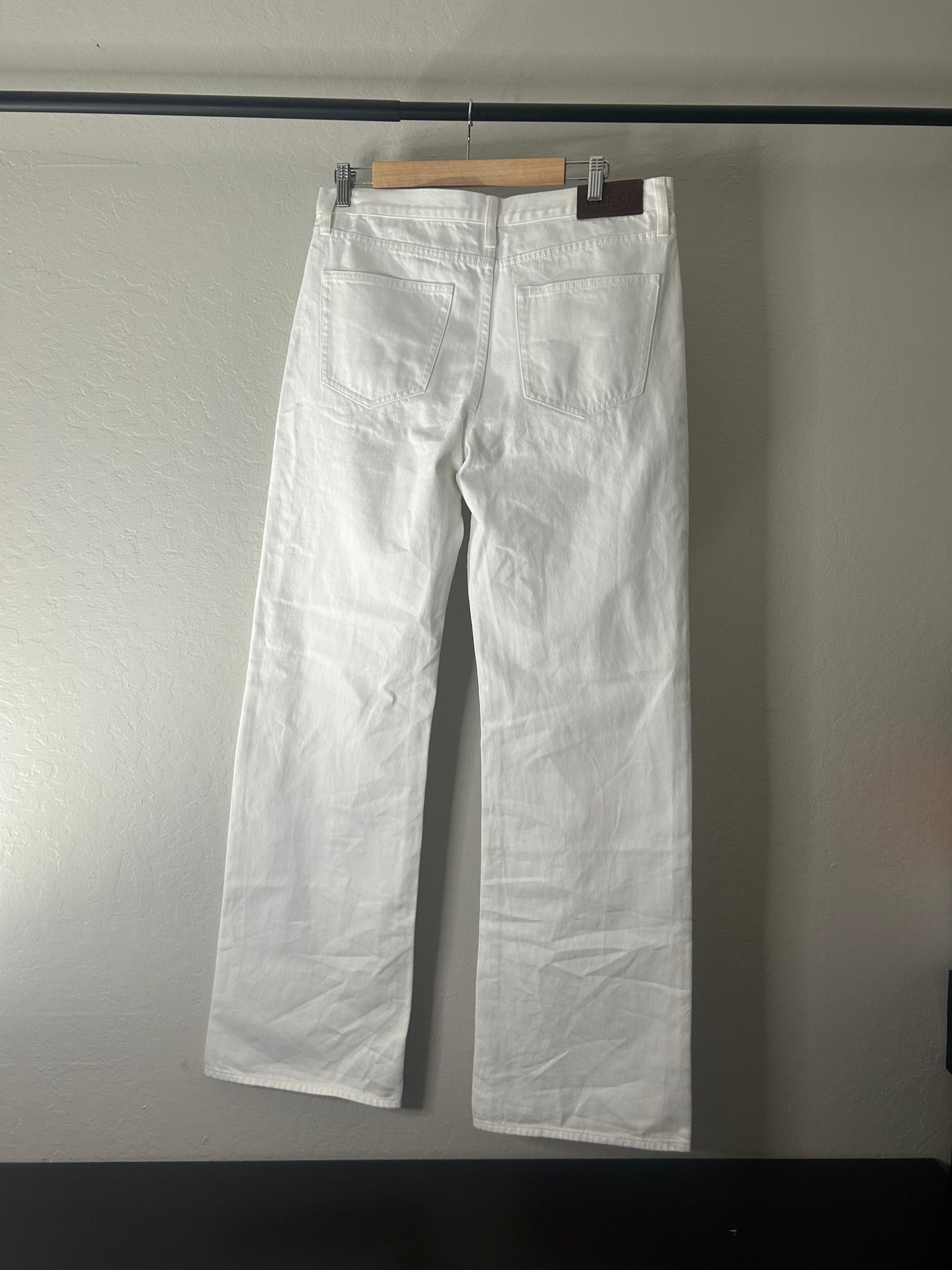 Gucci La Famiglia Horsebit Jeans