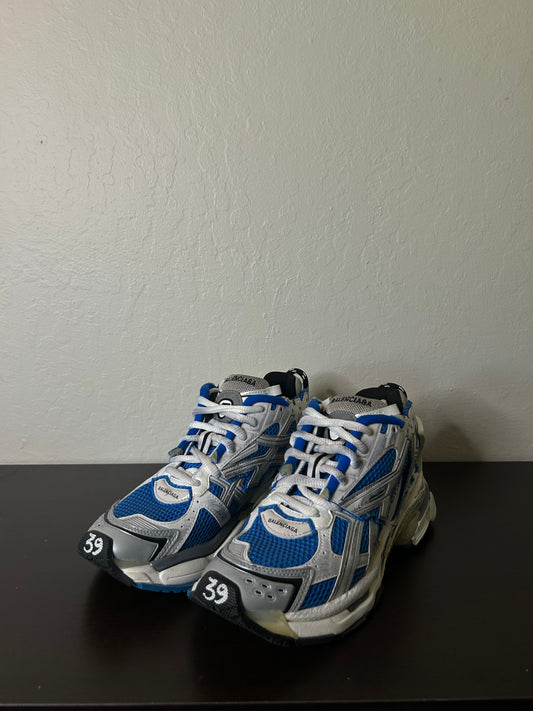 Balenciaga Blue And White Runner