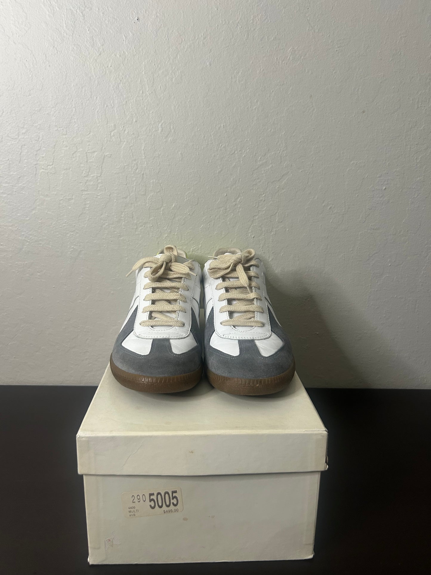 Maison Margiela White and Neon Gats