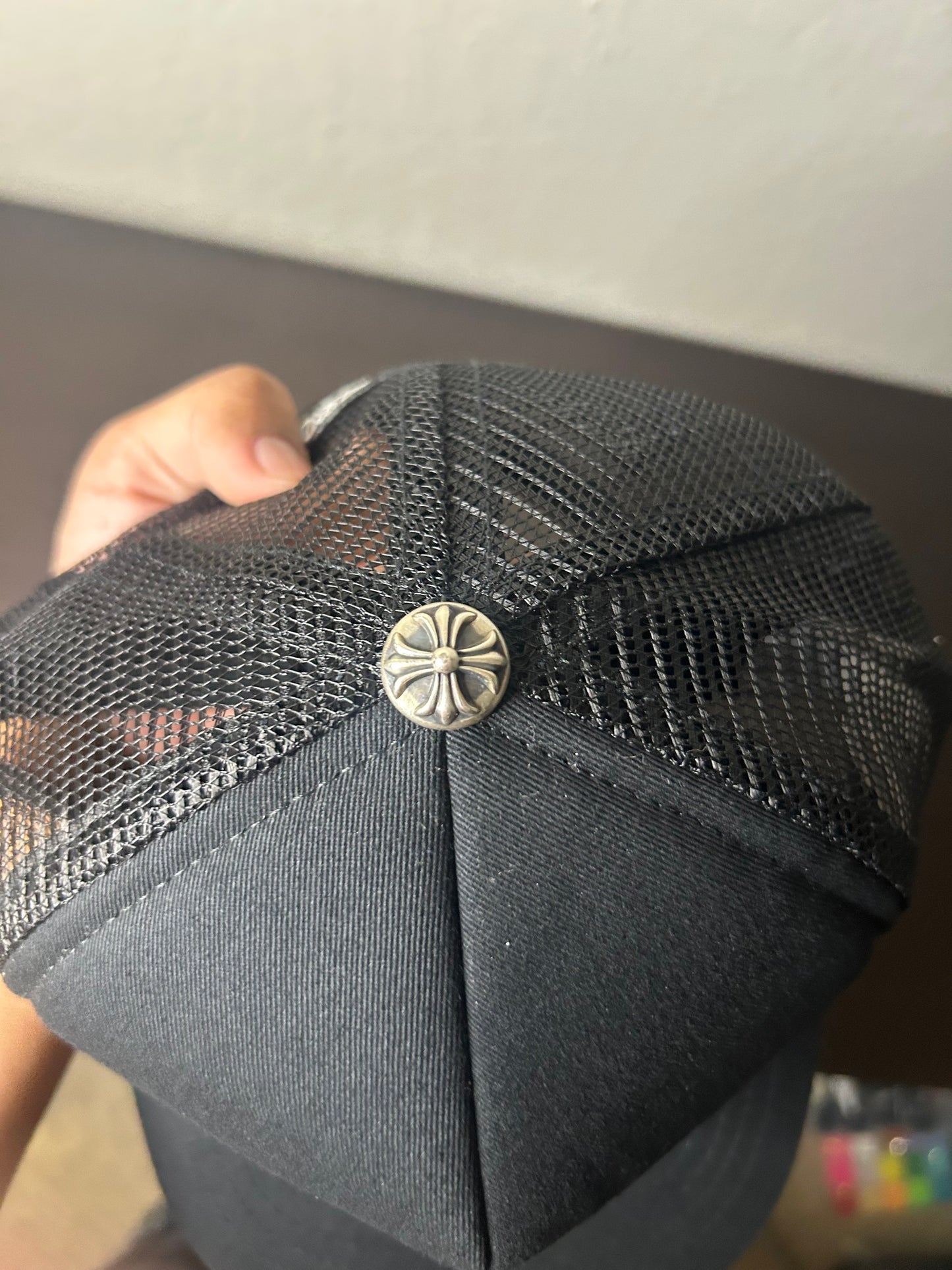 Chrome Hearts Camo Triple Cross Hat