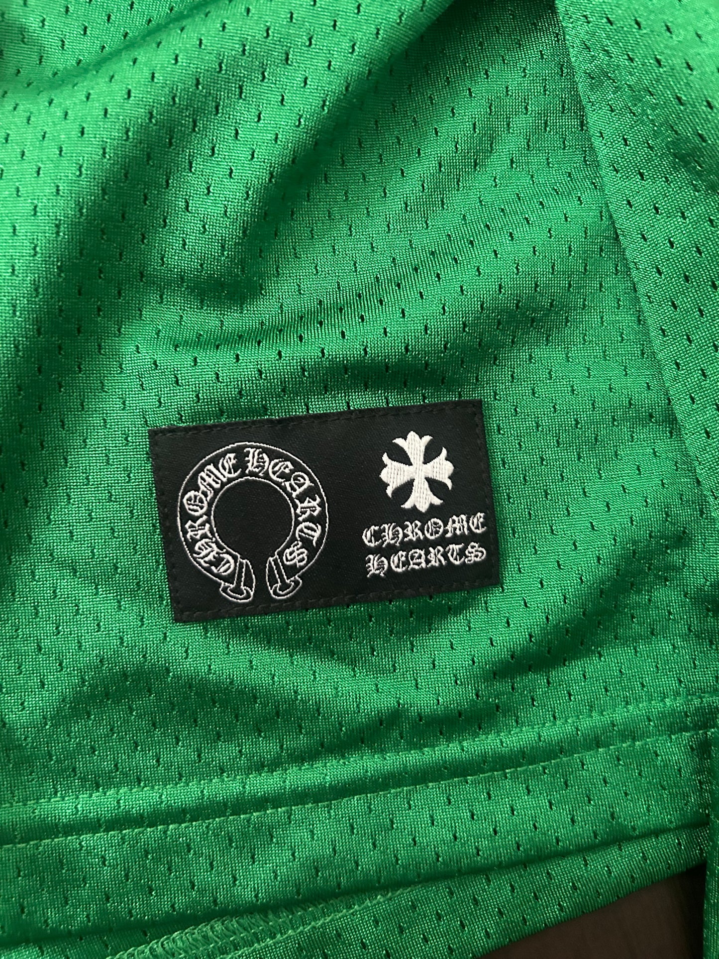 Chrome Hearts Green/Yellow Longsleeve Jersey