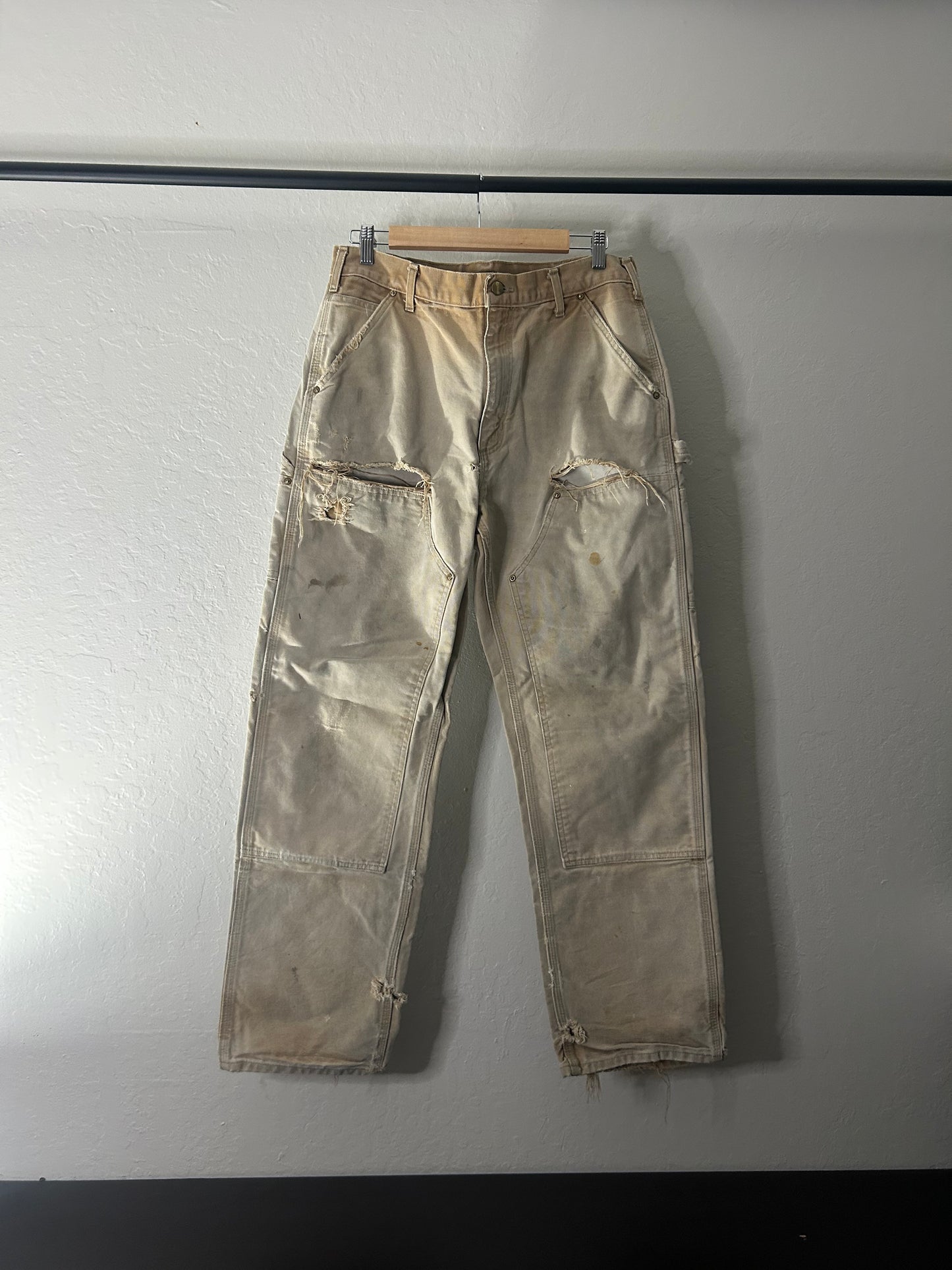 Vintage Tan Carhartt Double Knees