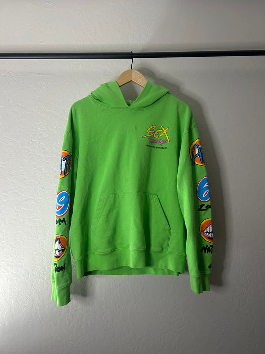 Chrome Hearts Green Sex Records Hoodie