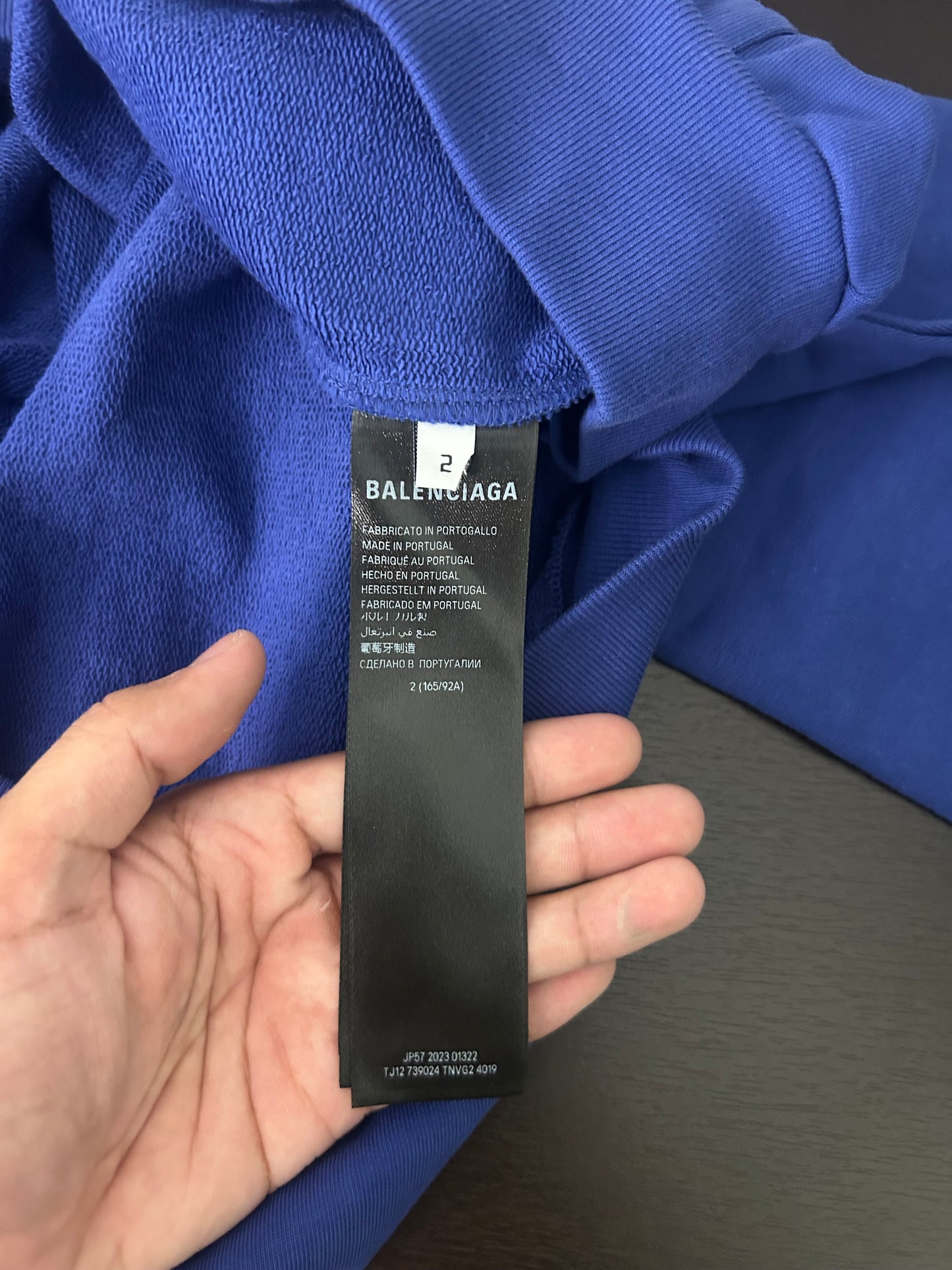 Balenciaga Campaign Gaffer Hoodie
