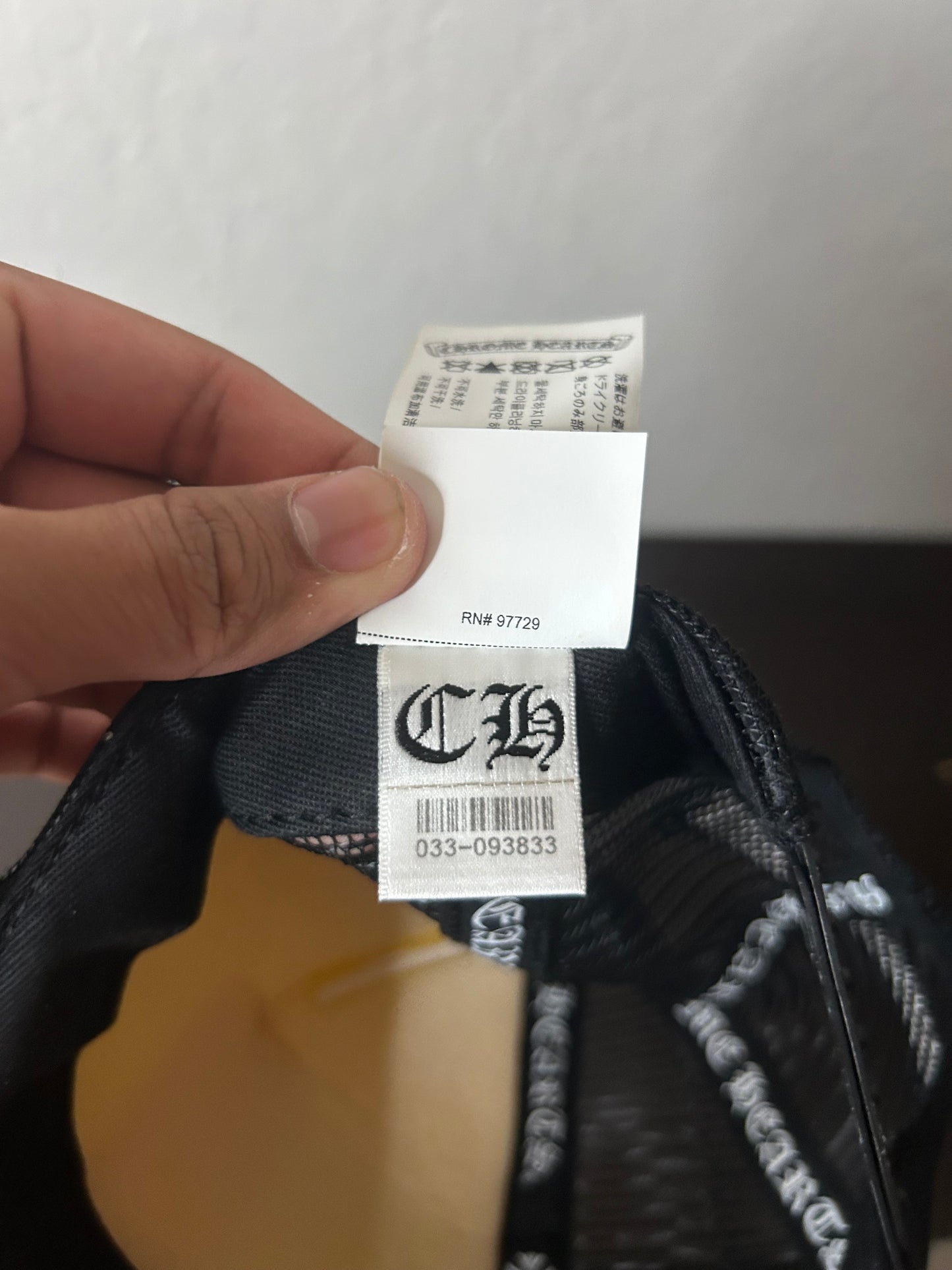 Chrome Hearts Eye Chart Trucker Hat