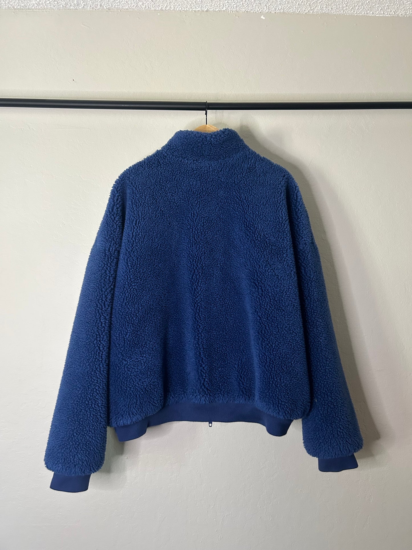 Balenciaga 3B Blue Fleece Jacket