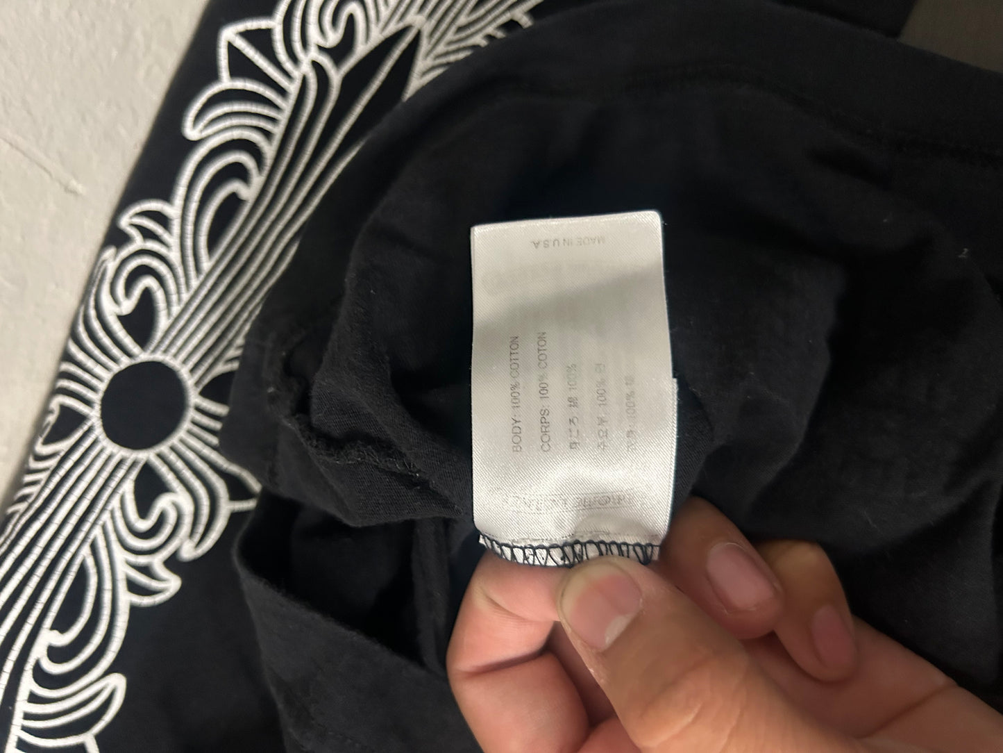 Chrome Hearts Las Vegas Floral Longsleeve