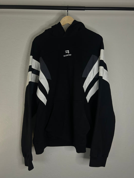 Balenciaga Black Sporty B Hoodie