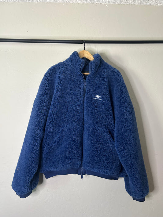 Balenciaga 3B Blue Fleece Jacket