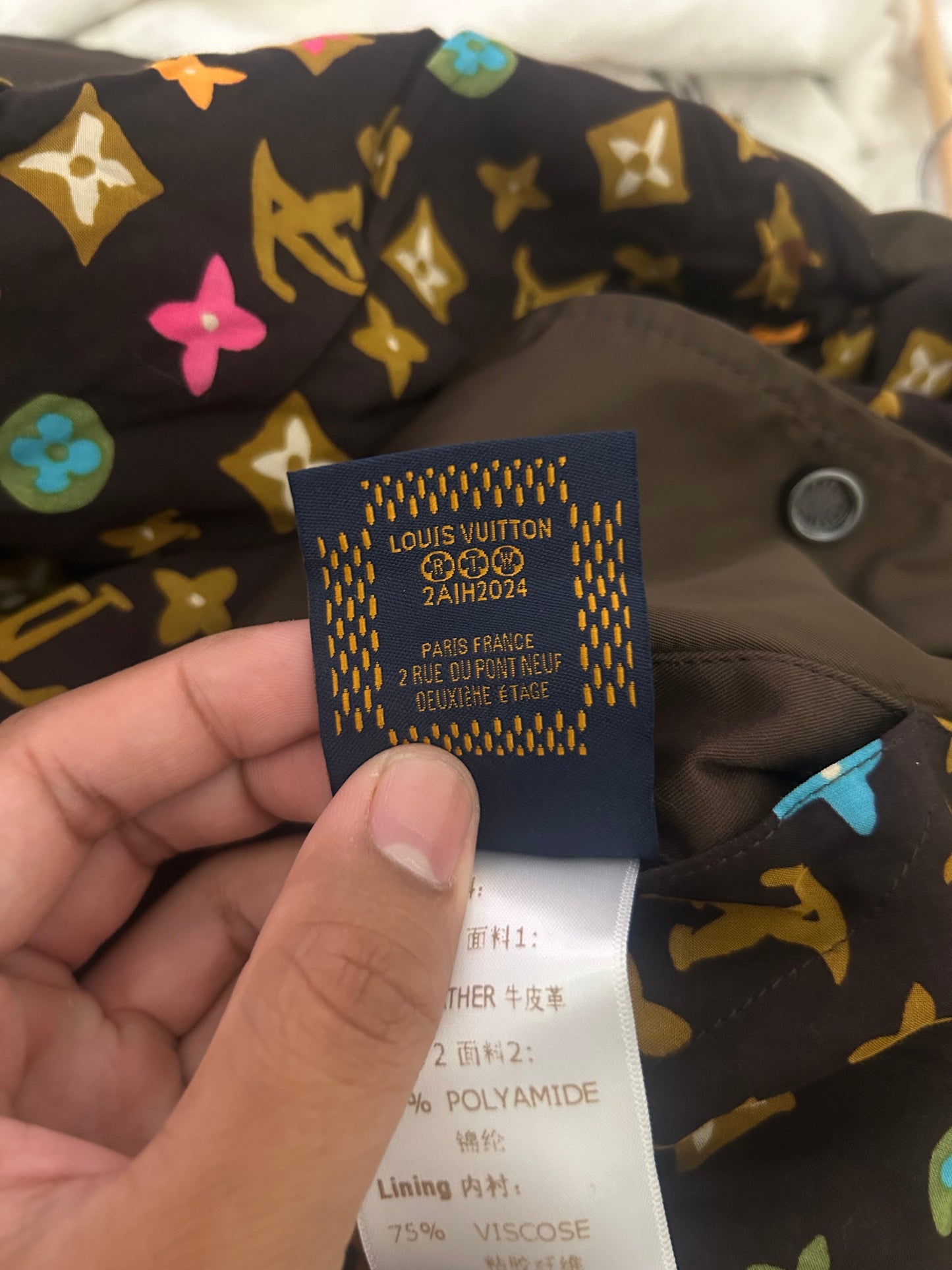 Louis Vuitton Tyler the Creator Varsity Jacket