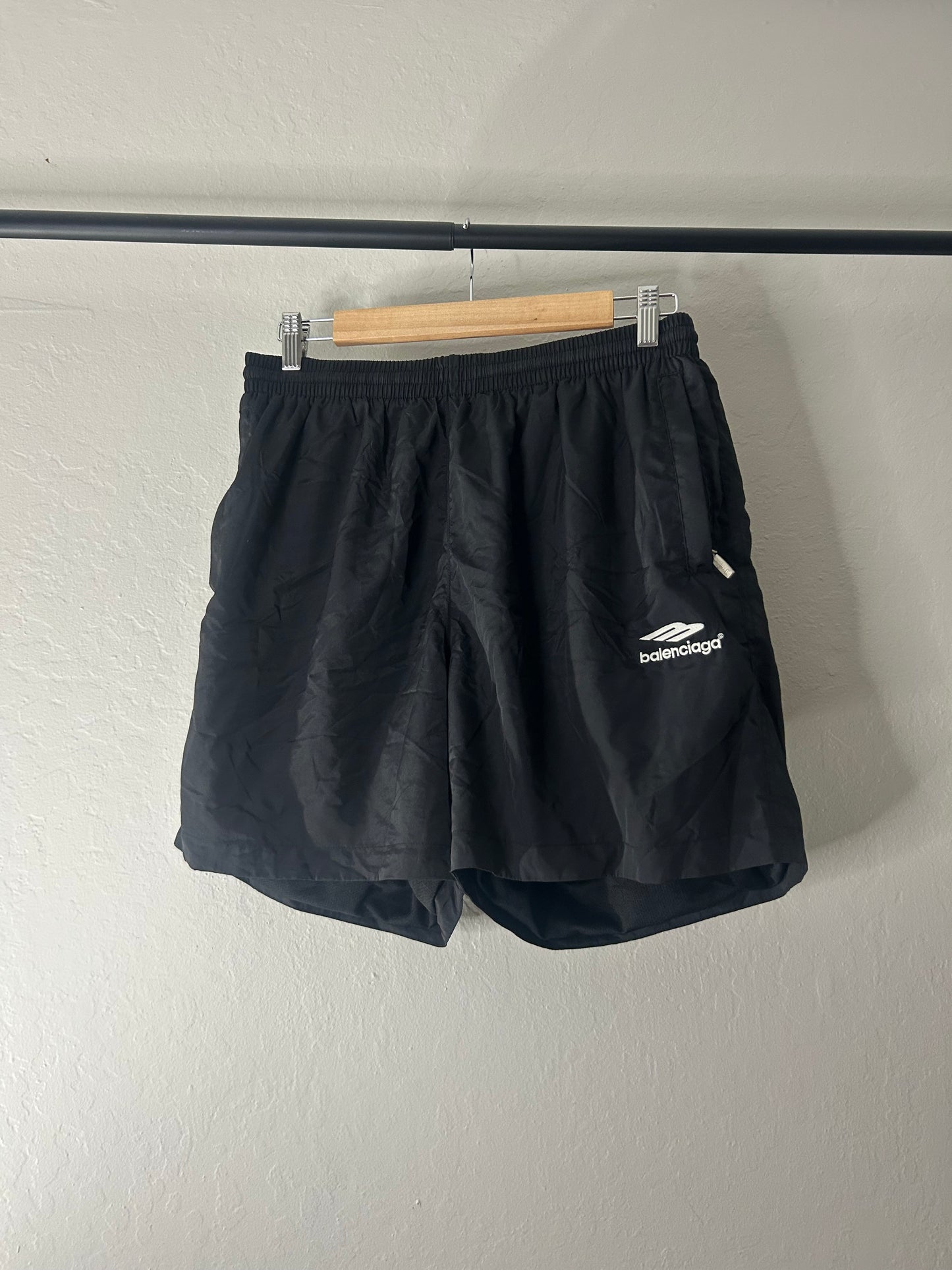 Balenciaga 3B Nylon Shorts