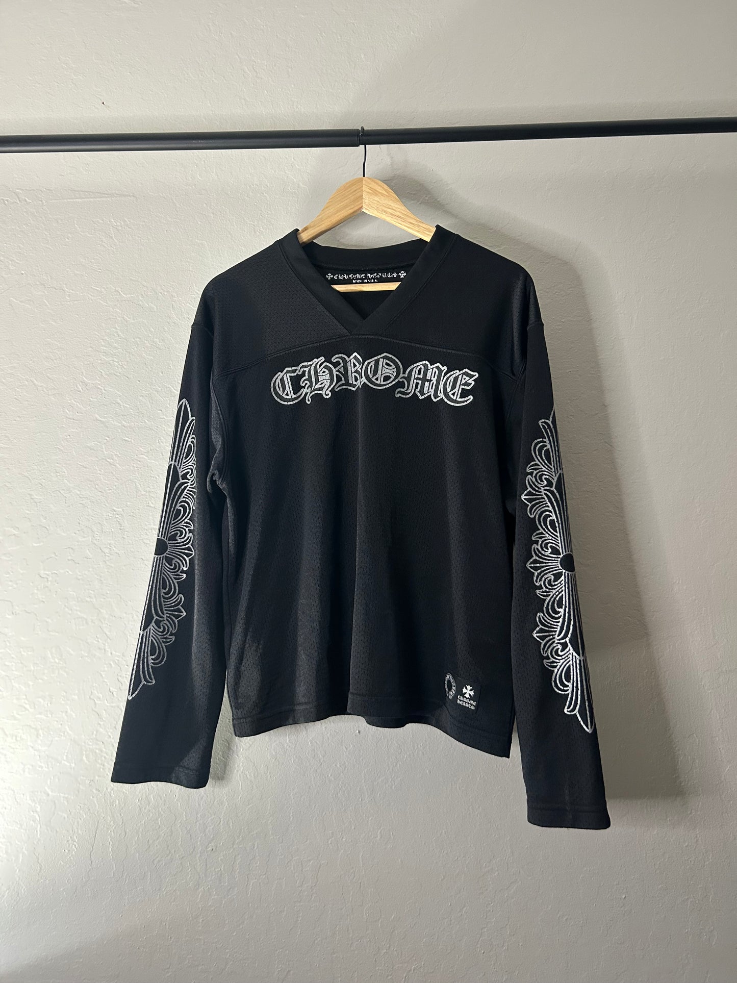 Chrome Hearts Black Longsleeve Jersey