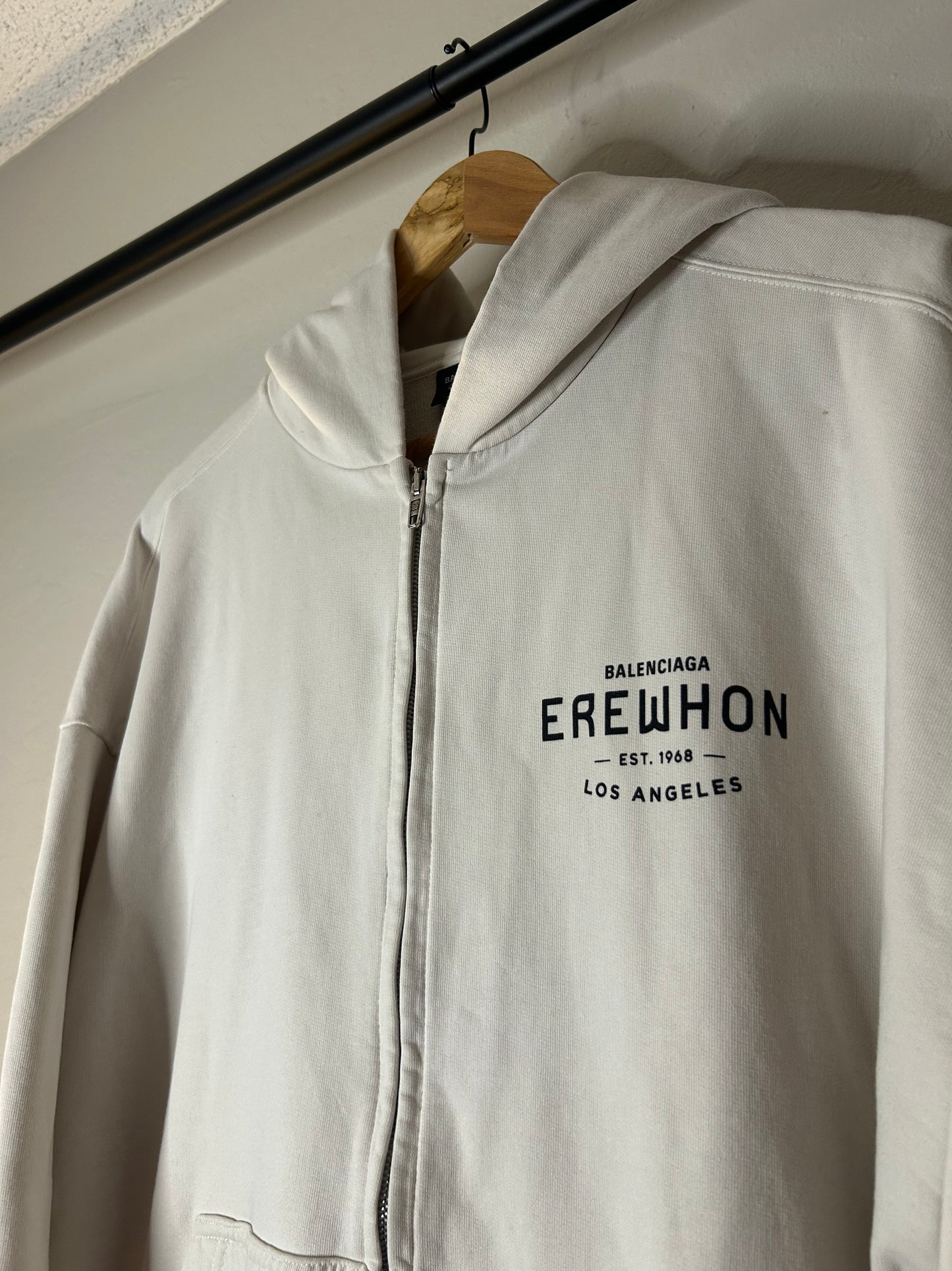 Balenciaga White Erewhon Hoodie