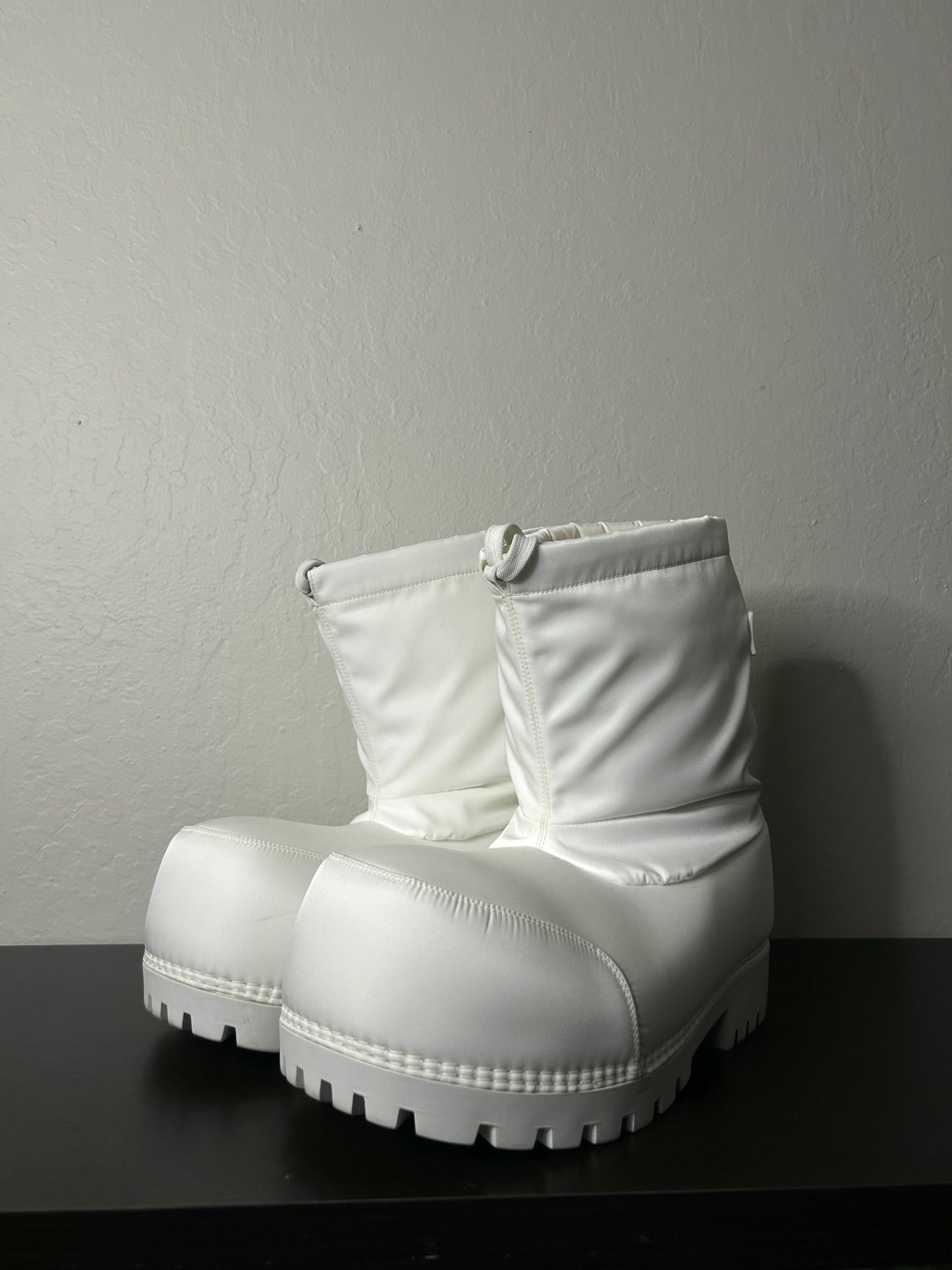Balenciaga White Ski Boots