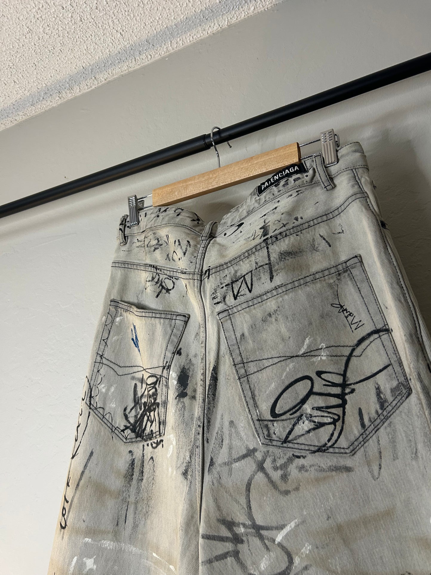 Balenciaga Graffiti Jeans
