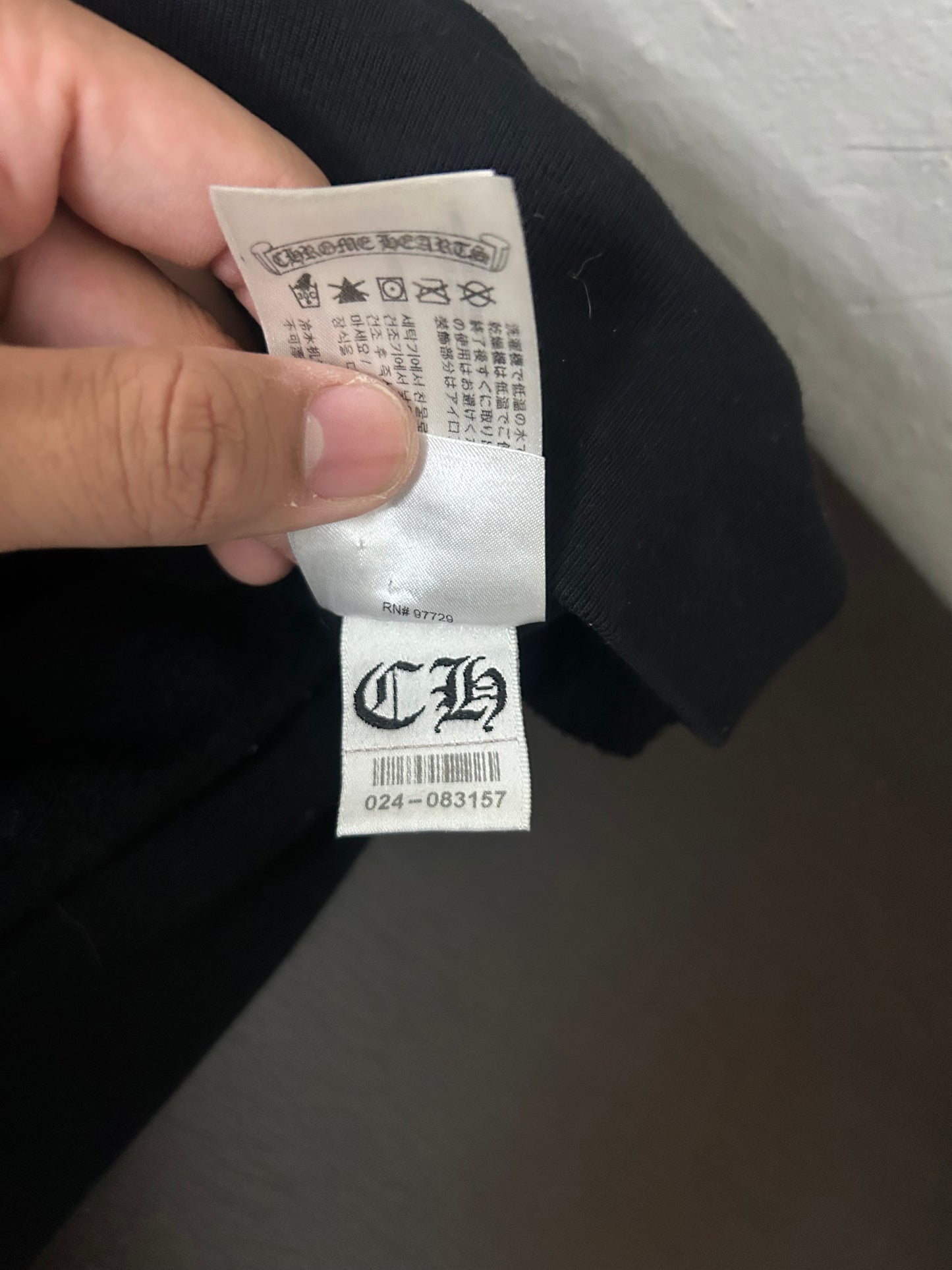 Chrome Hearts T Bar Zip Up