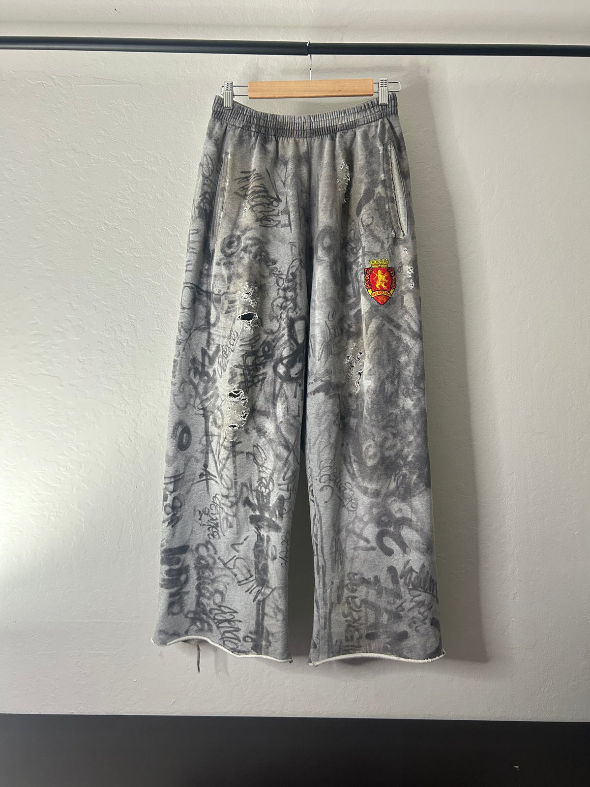 Balenciaga Grey Skater Sweatpants