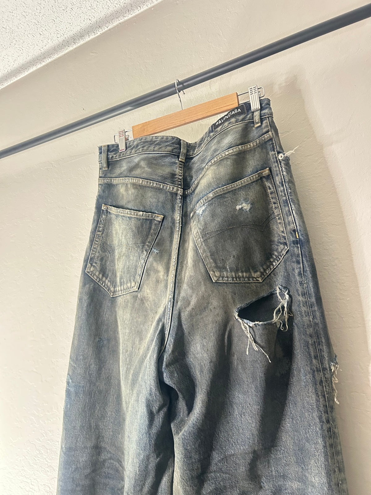 Balenciaga Oil Spill Jeans