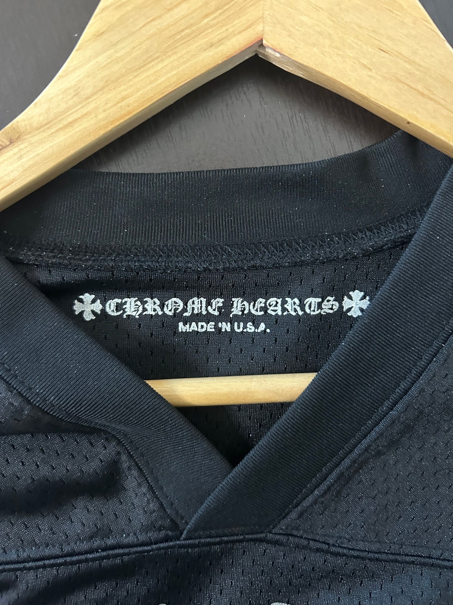 Chrome Hearts Black Short Sleeve Jersey