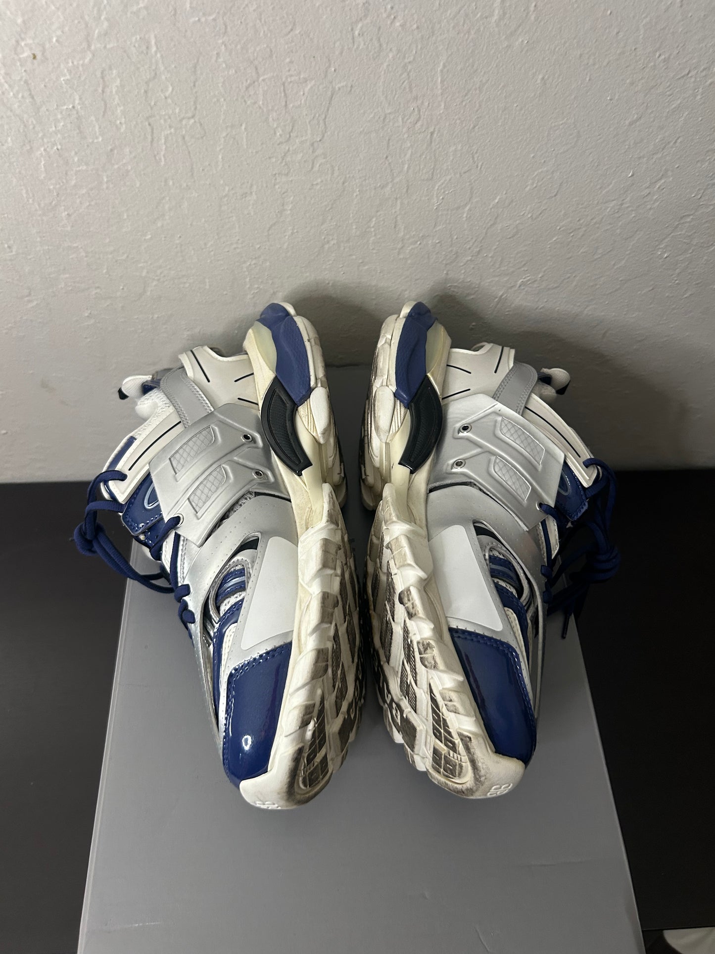 Balenciaga LED Blue Track Runners