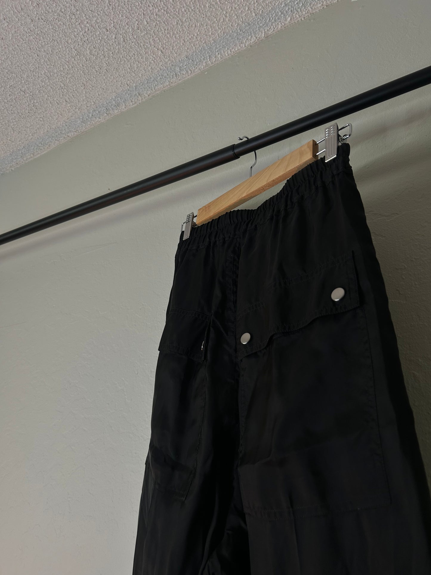Rick Owen Wide Leg Nylon Geth Pants