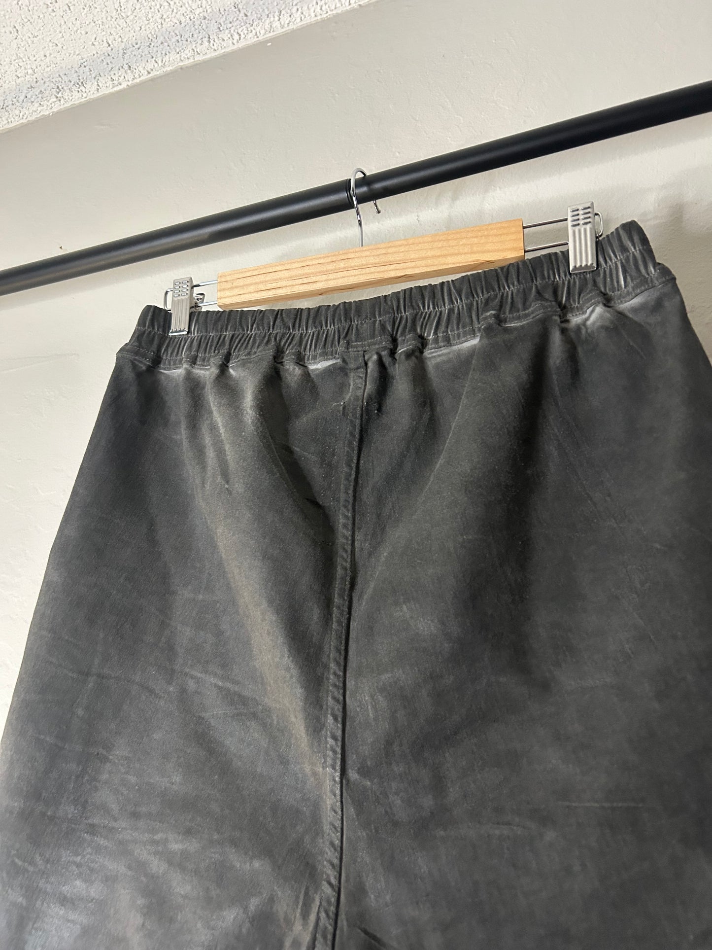 Rick Owens Waxed Lido Shorts