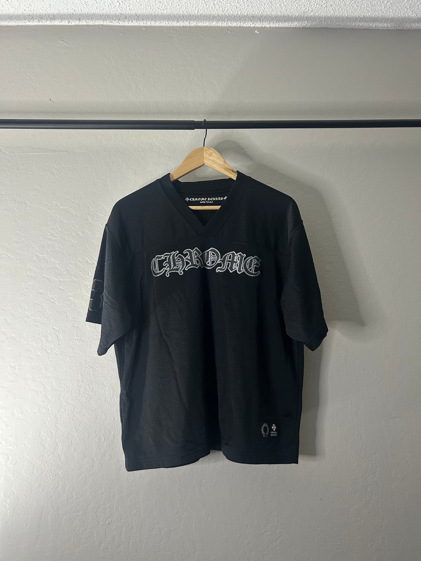 Chrome Hearts Black Short Sleeve Jersey
