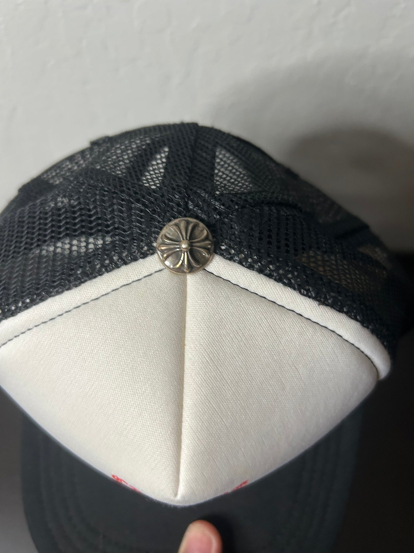 Chrome Hearts Eye Chart Trucker Hat