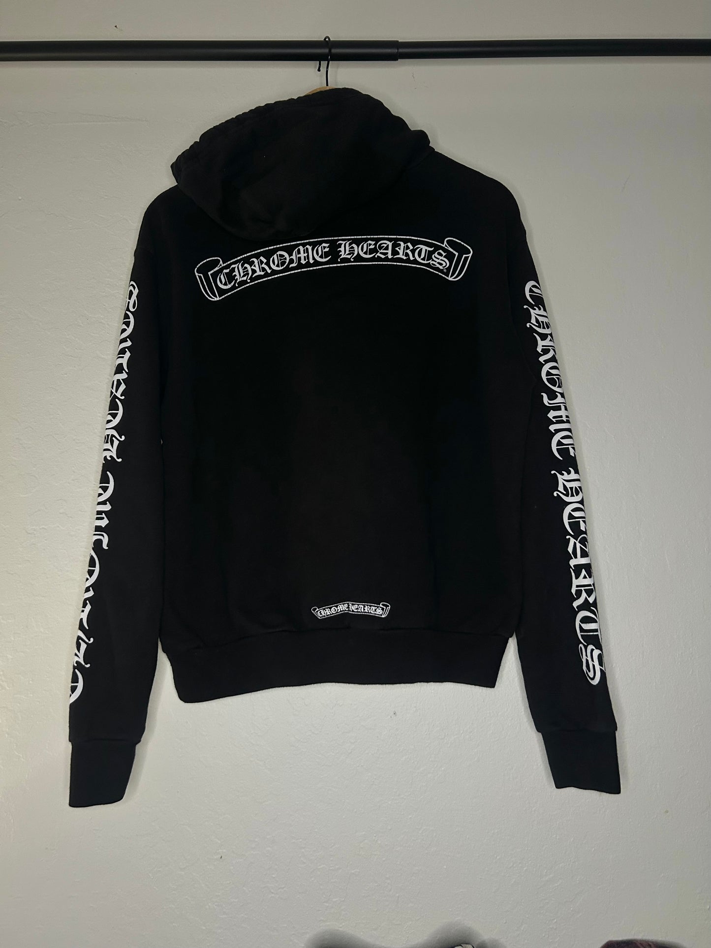 Chrome Hearts Scroll Logo Hoodie